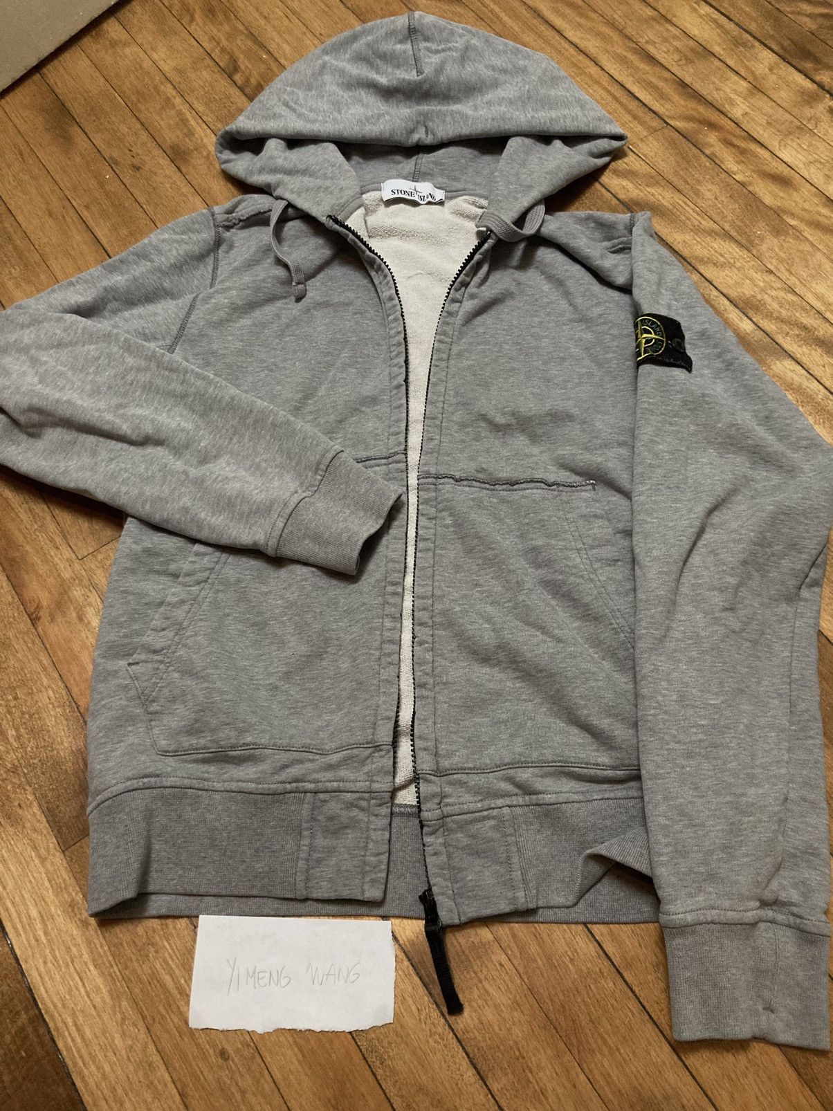 Stone Island STONE ISLAND ZIP UP HOODIE | Grailed