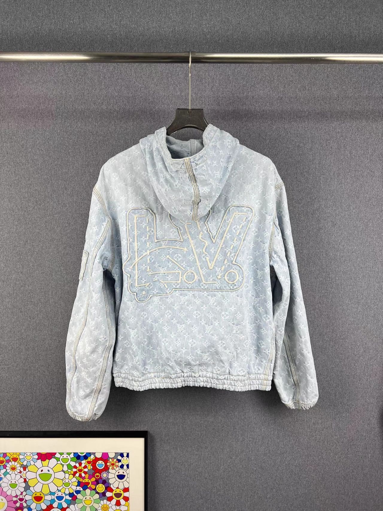 Louis Vuitton LV x NBA Co-branded Denim Jacket K1 Size US M / EU 48-50 / 2 - 2 Thumbnail