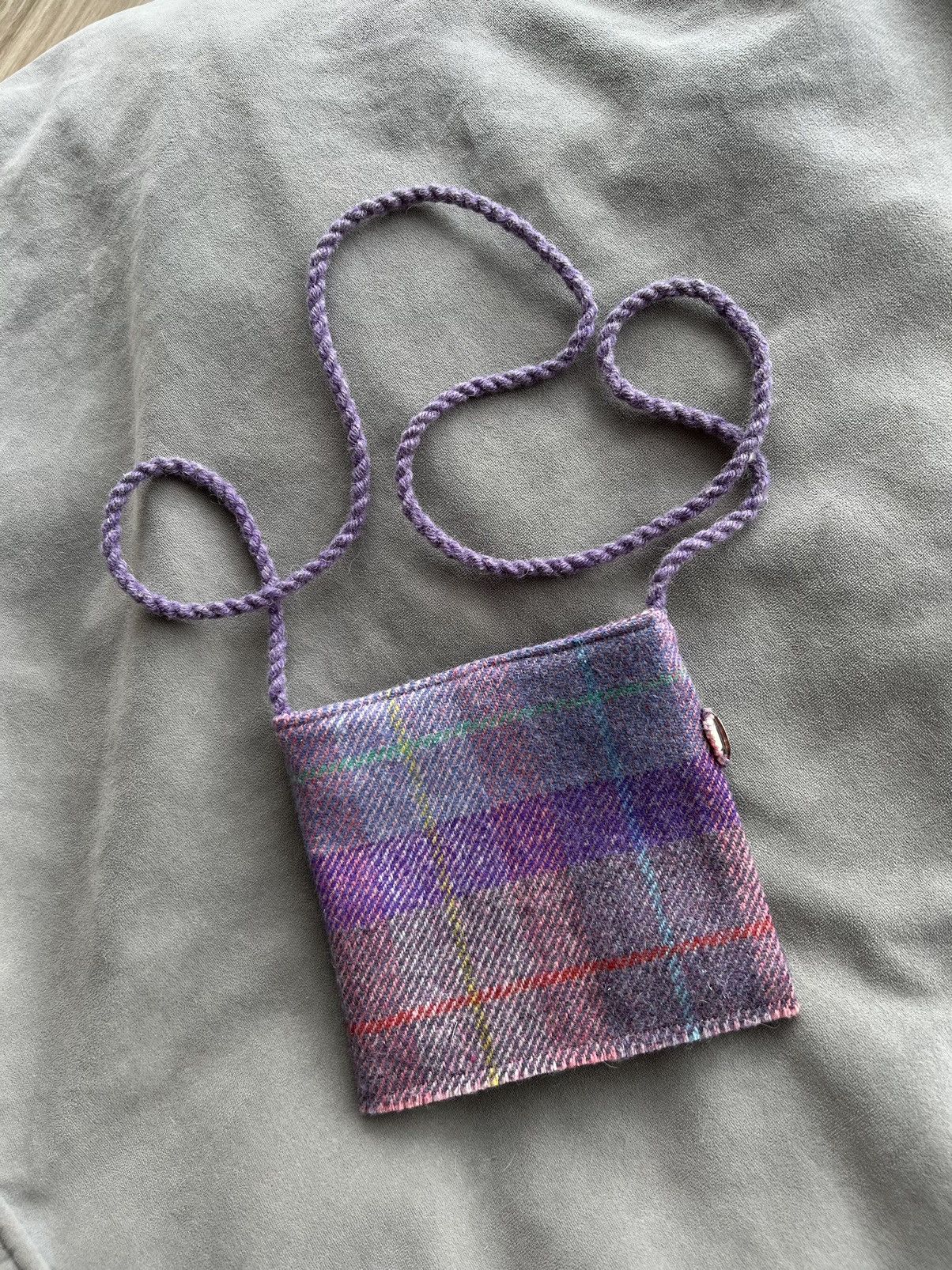 Harris Tweed Harris Tweed Hand Woven Skirt Bag One Size Size ONE SIZE - 2 Thumbnail