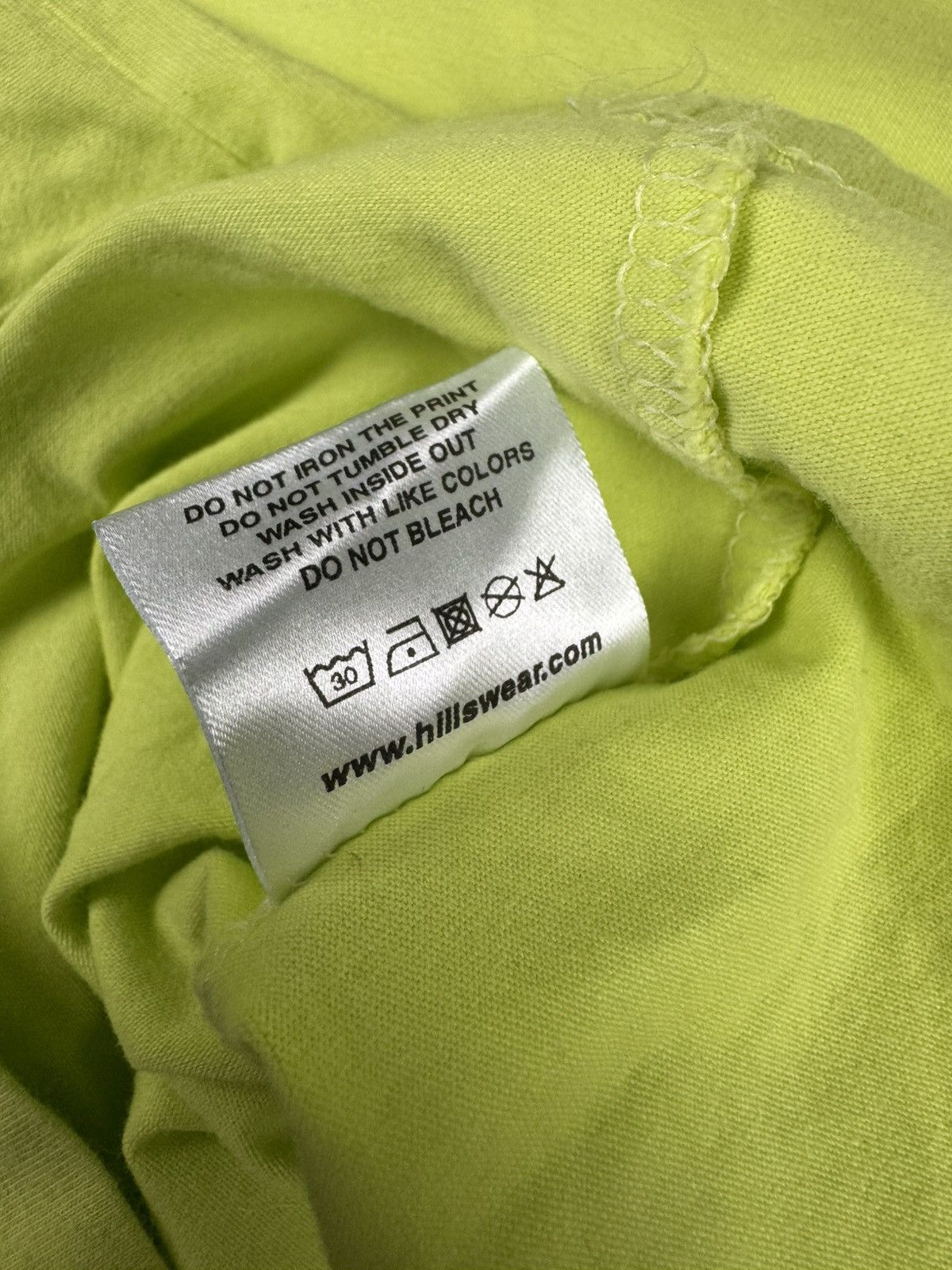 Other Hills safety first reflective neon fluo green yellow tee Size US L / EU 52-54 / 3 - 13 Thumbnail