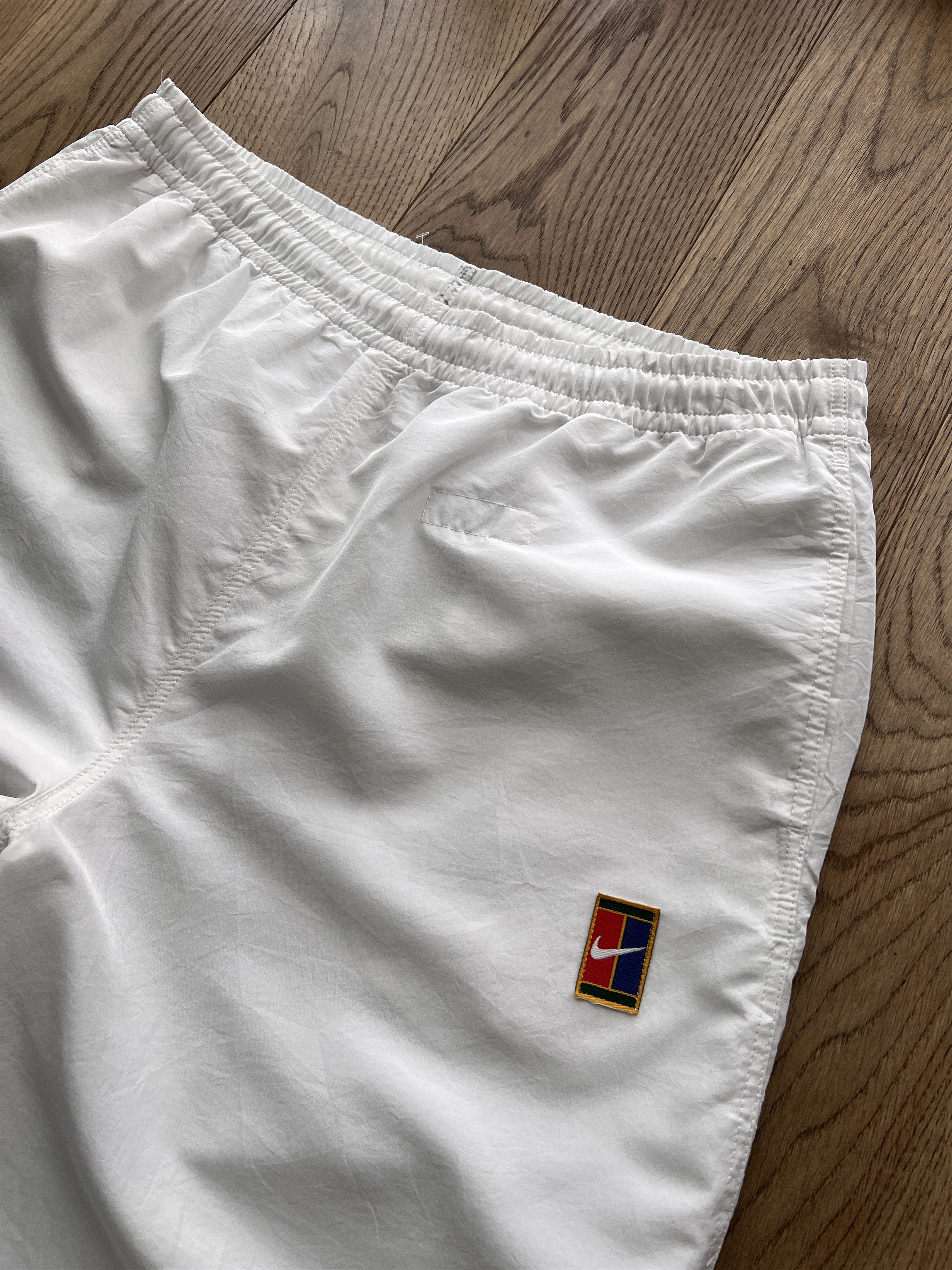 Nike Archive 80s! Nike Court vintage nylon track pants tennis Size US 32 / EU 48 - 7 Thumbnail