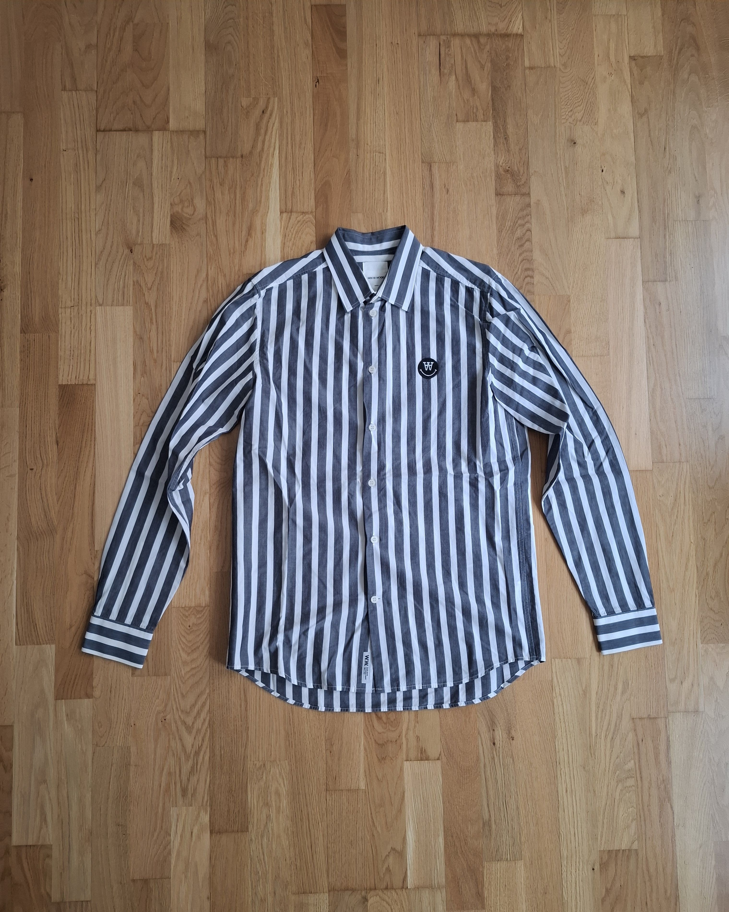 Wood Wood Striped long-sleeve shirt Size US M / EU 48-50 / 2 - 1 Thumbnail
