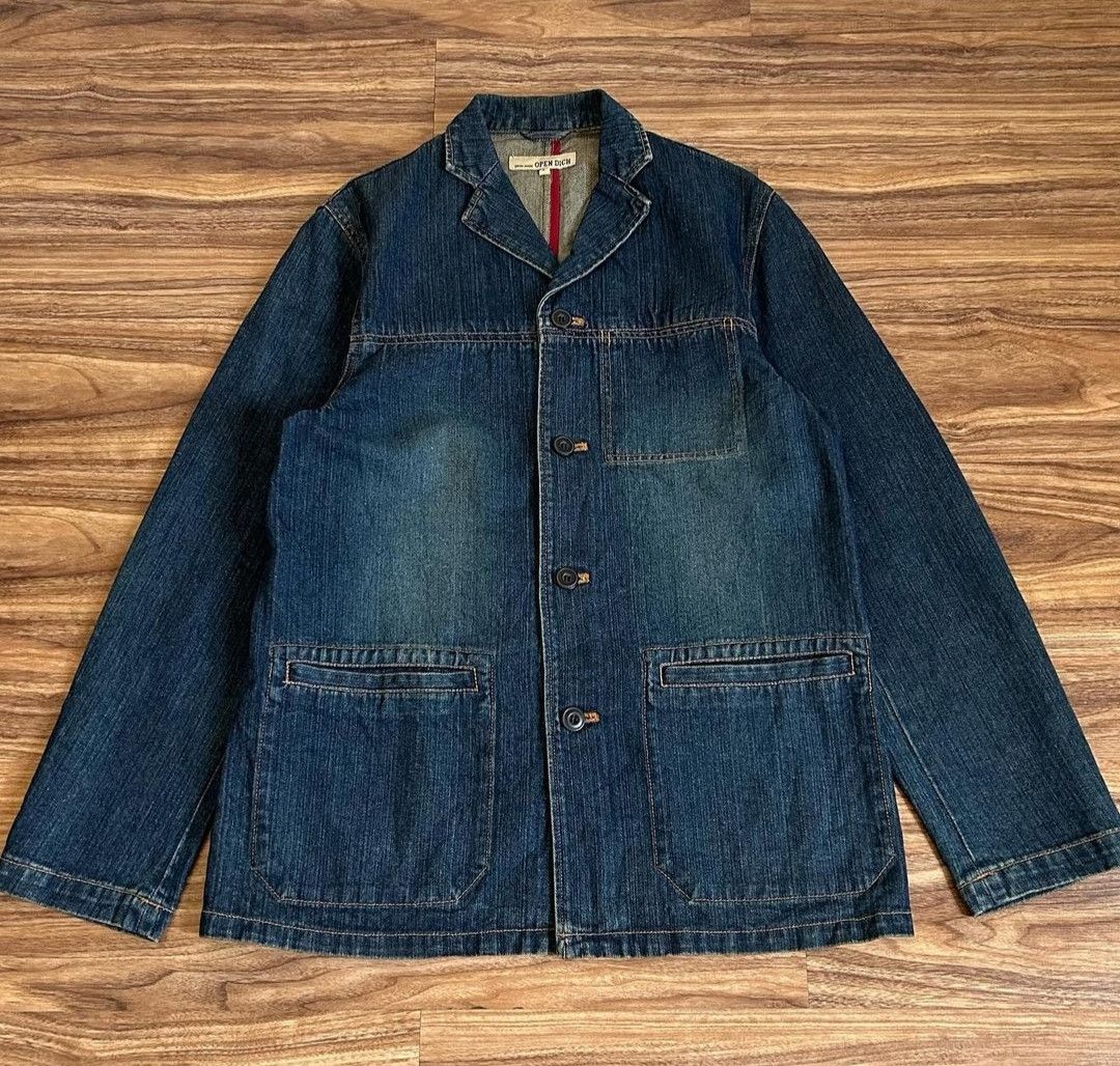 Japanese chore jacket denim