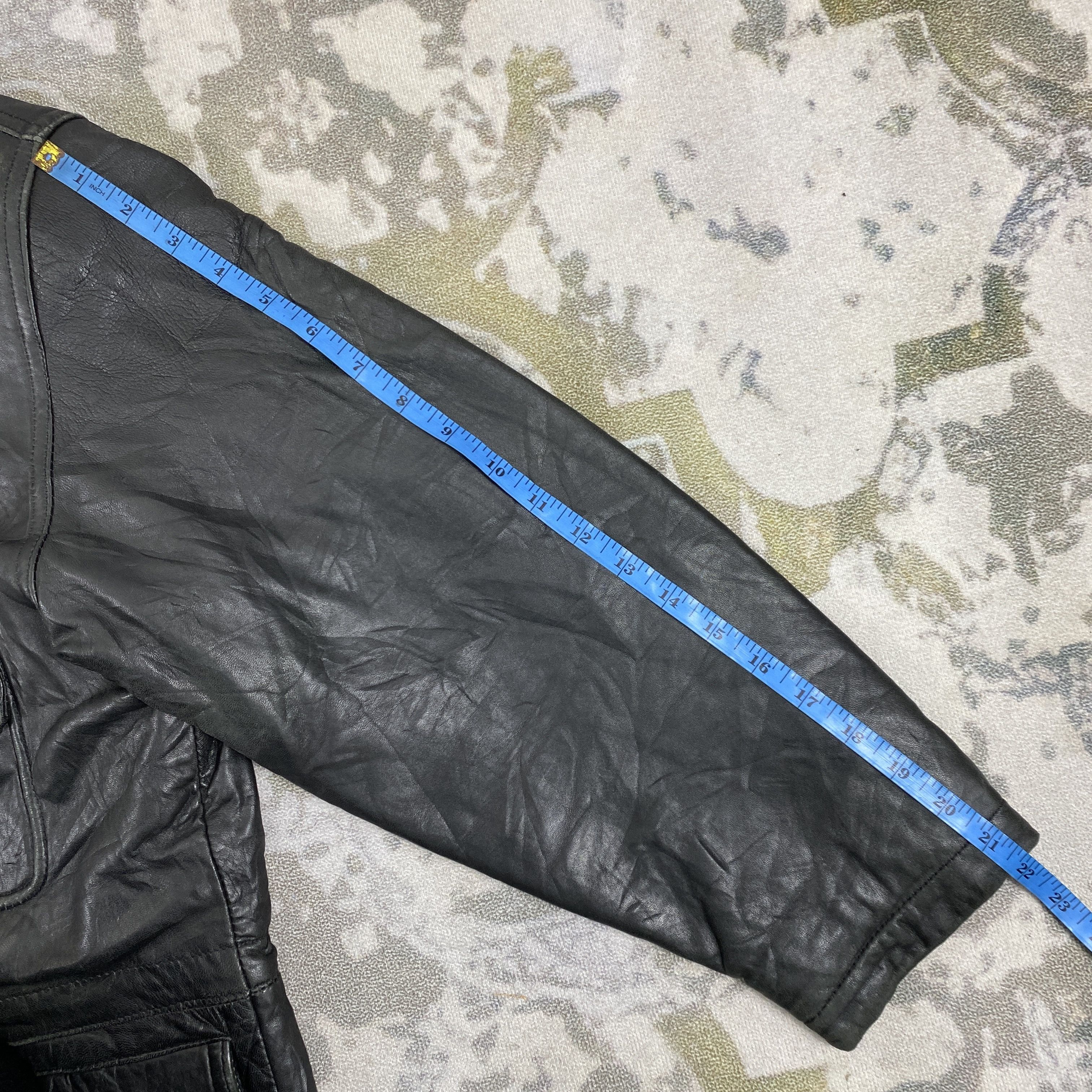 If Six Was Nine Vintage Leather Jacket- J422 Size US L / EU 52-54 / 3 - 4 Thumbnail