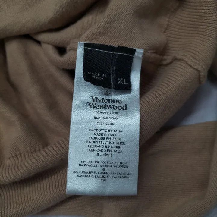 Vivienne Westwood Vivienne Westwood Orange Logo Embroidered Knit Top Size XL / US 12-14 / IT 48-50 - 4 Thumbnail