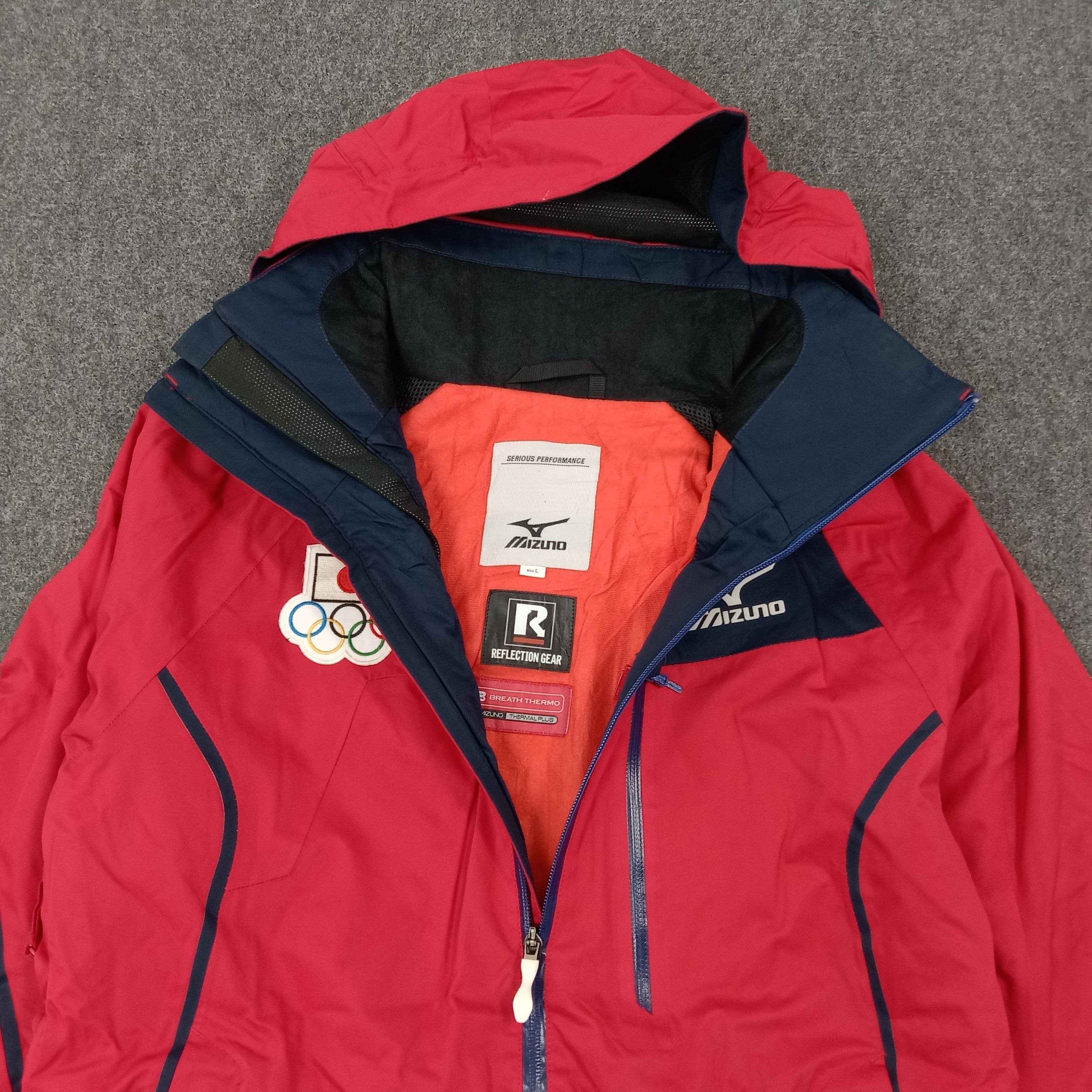 Mizuno Mizuno Olympic Japan Thermal Plus Jacket C264N12 Size US L / EU 52-54 / 3 - 4 Thumbnail