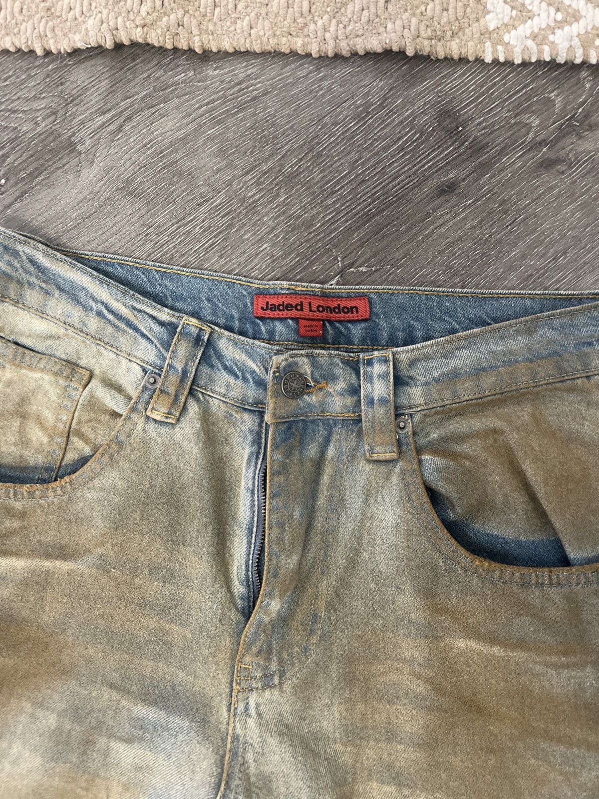 Jaded London Colossus Mud Wash Denim