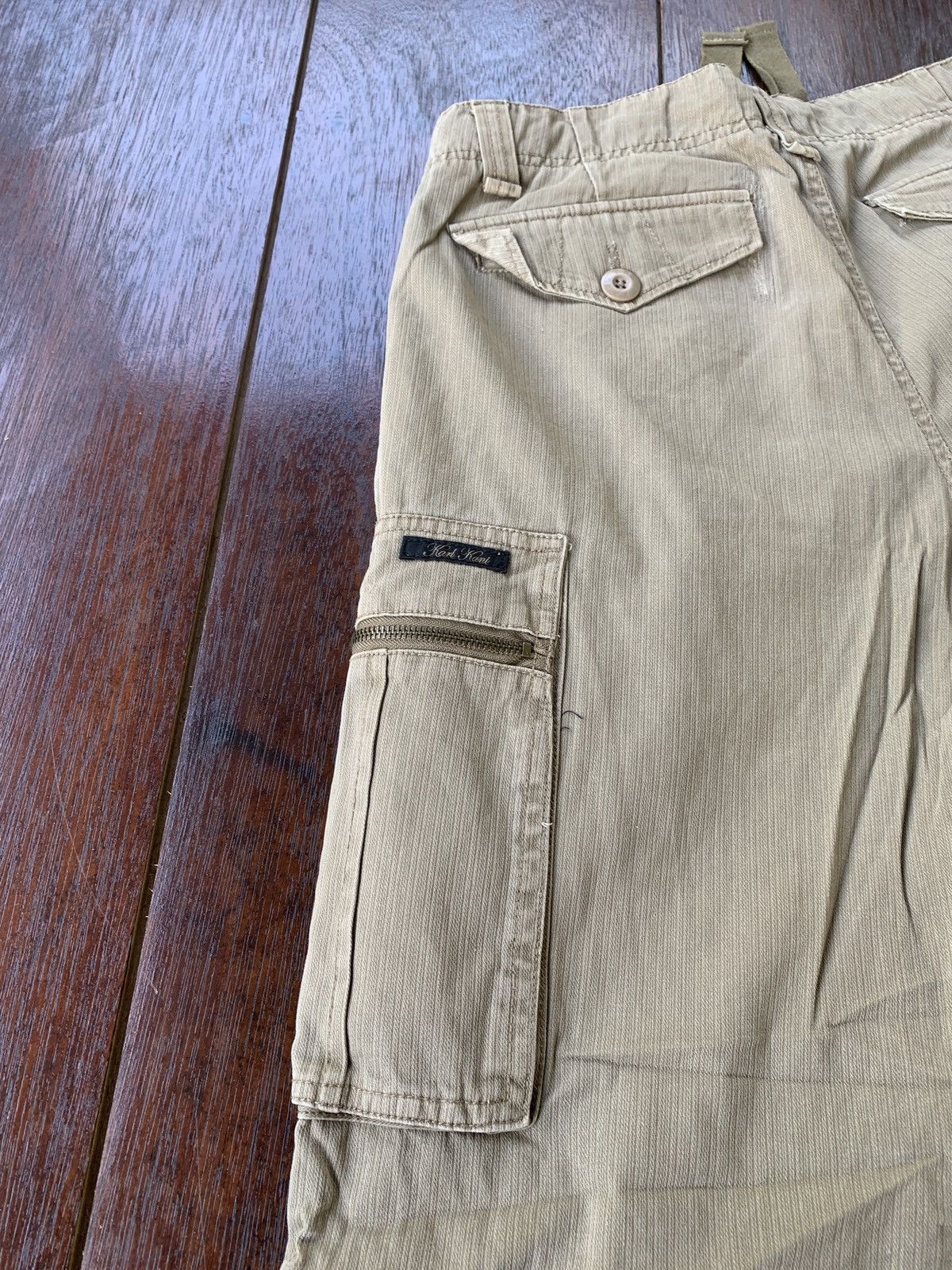 Karl Kani × Vintage 90s Karl Kani hip hop tupac travis style cargo pants Size US 35 - 6 Thumbnail