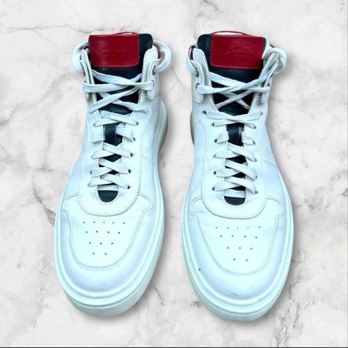 Good Man Brand GOOD MAN Brand Legend London Pro Hi Top White Red Italy Size US 9 / EU 42 - 9 Thumbnail