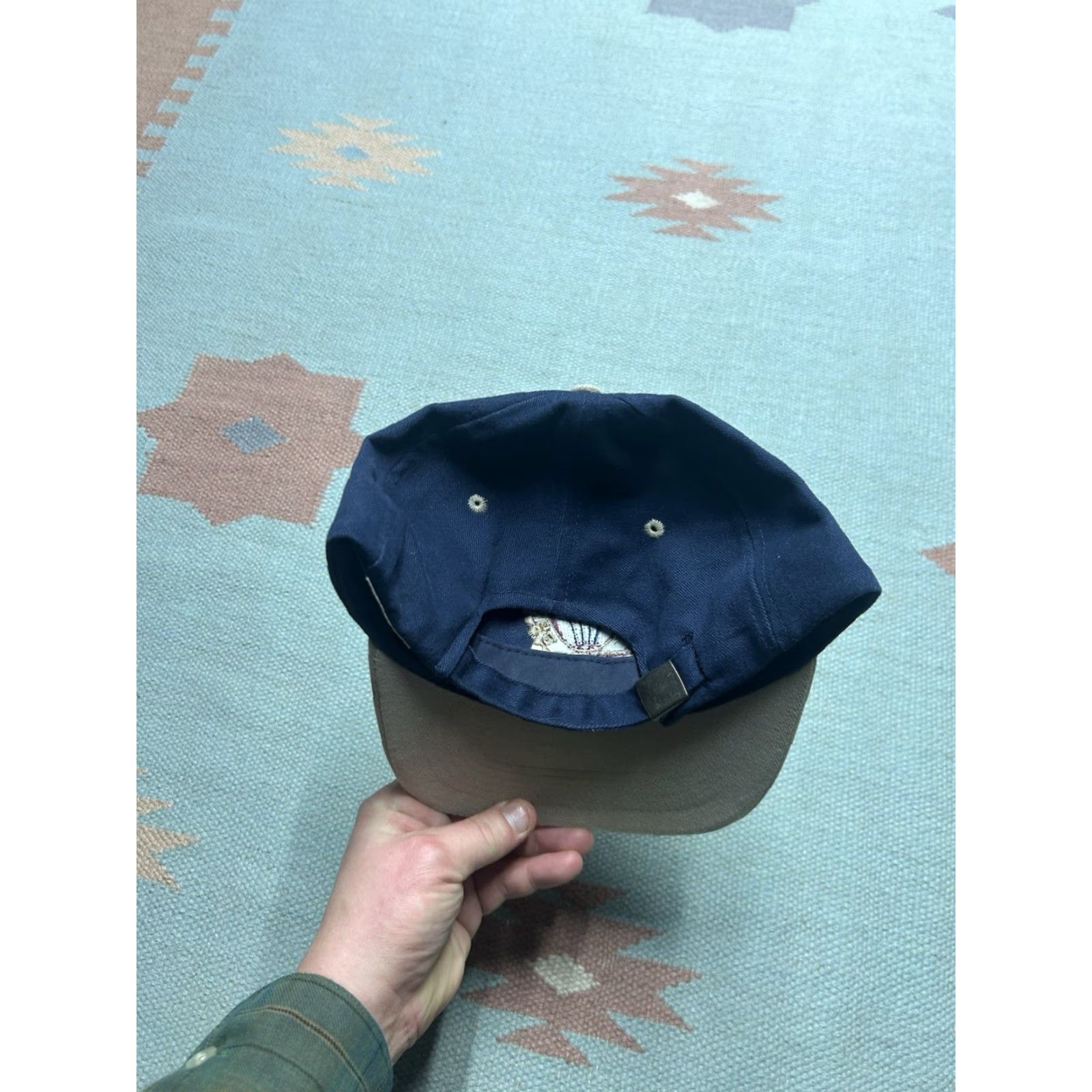 Vintage VINTAGE Seattle Space Needle Strapback Hat Cap Adjustable Blue Mens Cap Size ONE SIZE - 4 Thumbnail