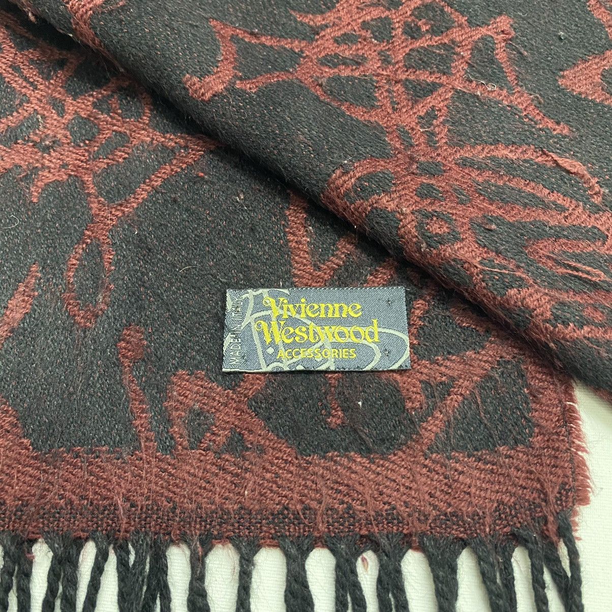 Vivienne Westwood VIVIENNE WESTWOOD SCARF MUFFLER LUX018 Size ONE SIZE - 3 Thumbnail