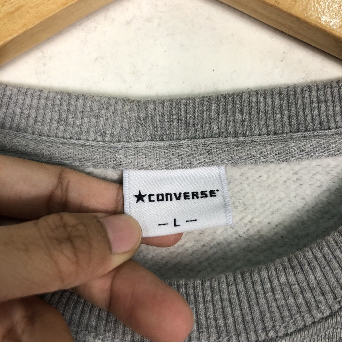 Converse Vintage Converse Sweatshirt Spell Out Medium Size US M / EU 48-50 / 2 - 11 Thumbnail