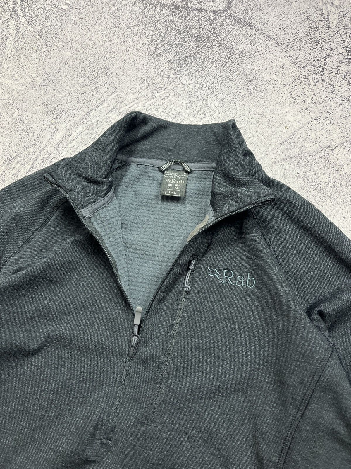 Rab Rab Nucleus Pull On Fleece 1/4 Zip Thermic Jacket QFA-83 Size US L / EU 52-54 / 3 - 5 Thumbnail