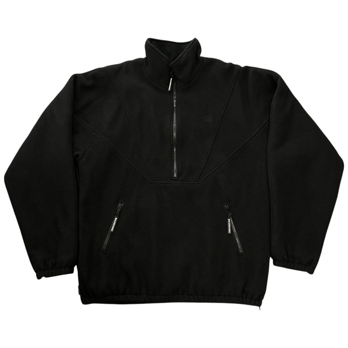 Balenciaga BALENCIAGA 2022AW Sherpa Half-Zip Heavy Fleece Jacket Size US S / EU 44-46 / 1 - 1 Thumbnail