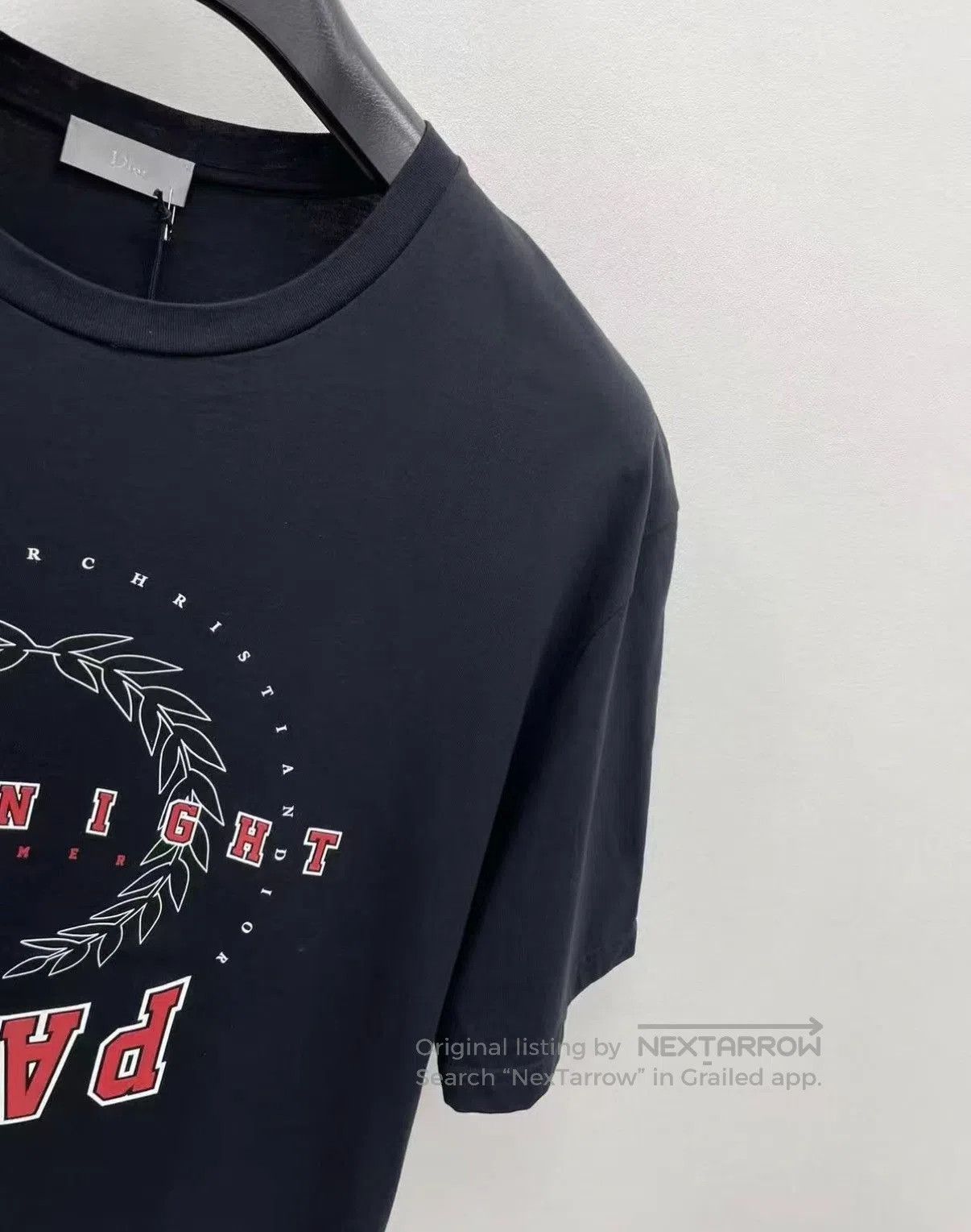 Dior Black Paris Graphic Short Sleeve T. Size US L / EU 52-54 / 3 - 4 Thumbnail