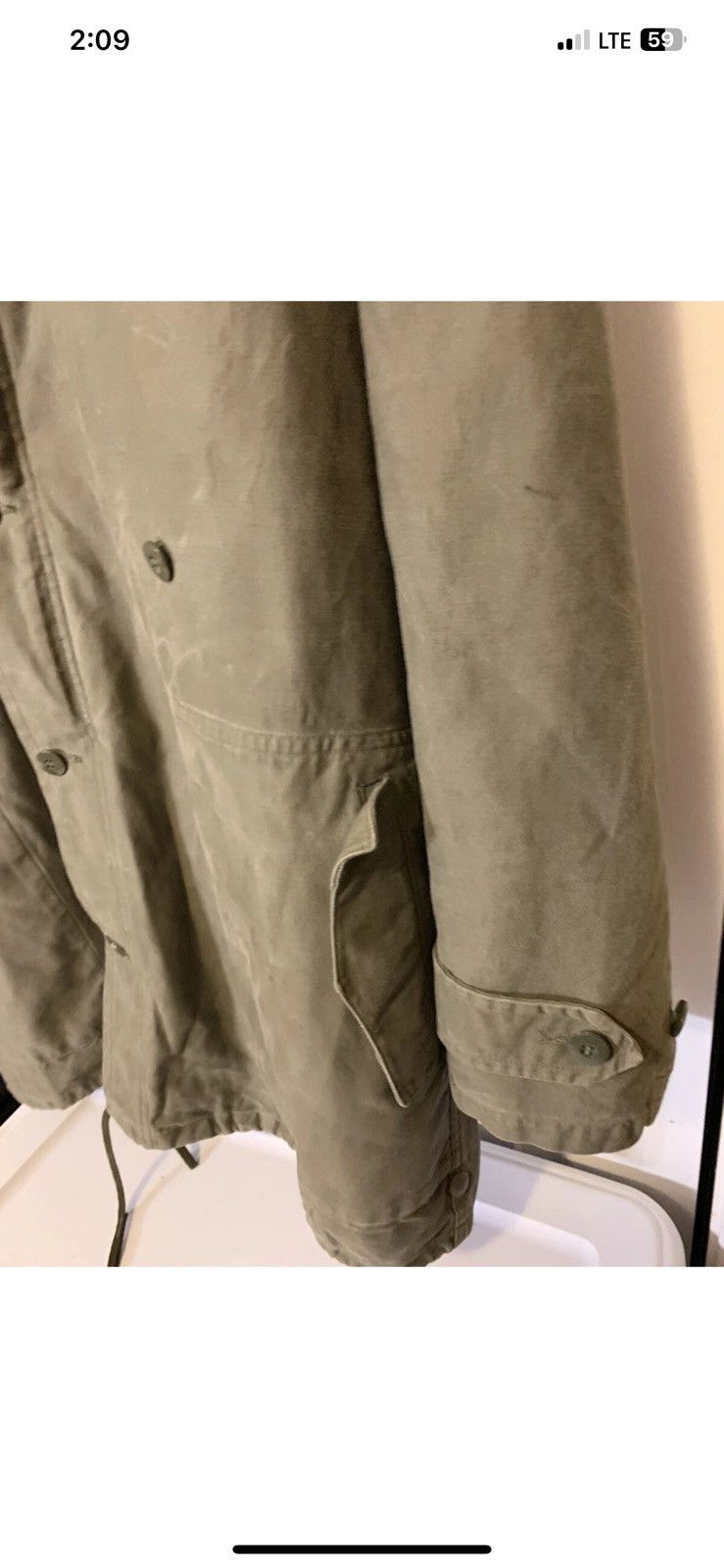 Other Vintage GERMAN Army Parka Field Jacket 1981 Sz 170/180-100 Size US L / EU 52-54 / 3 - 6 Thumbnail