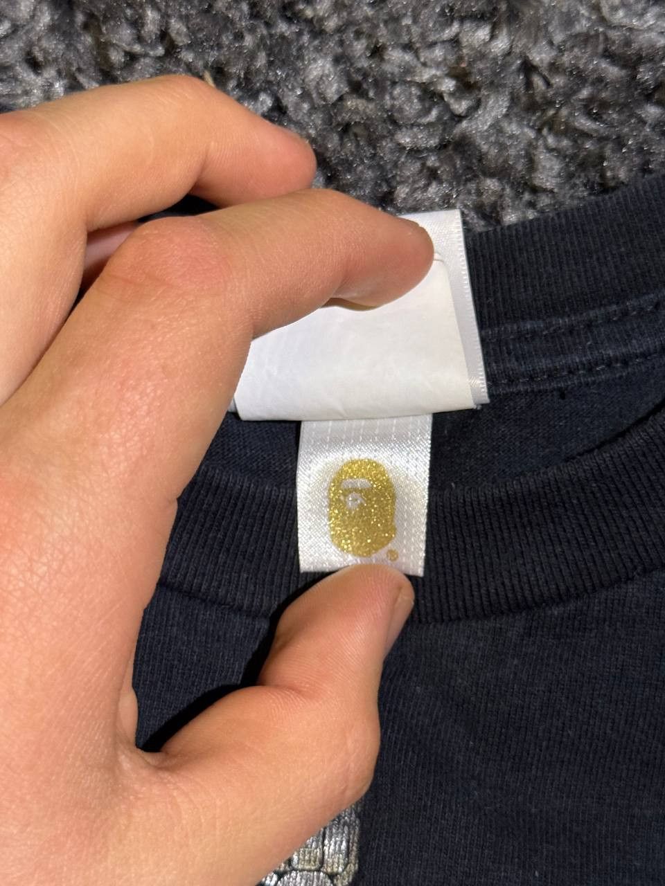 Bape bape tiger black tee Size US S / EU 44-46 / 1 - 4 Thumbnail