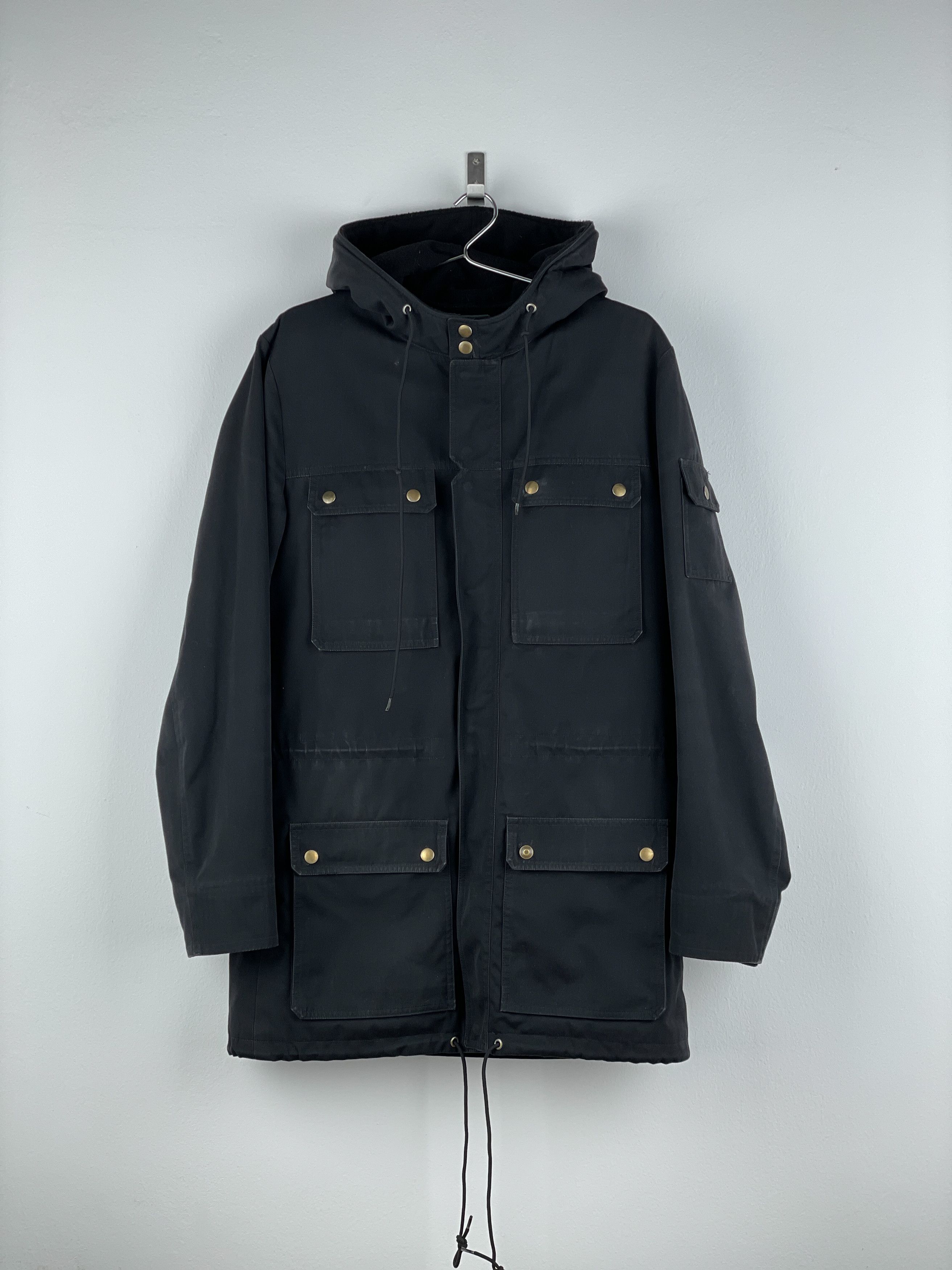 Dior Homme AW07 'Navigate' Multi-Pocket Military Parka Coat