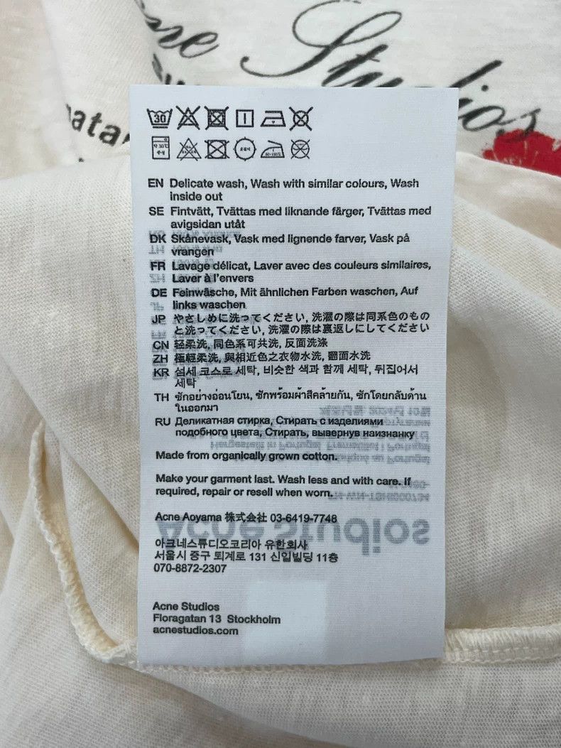 Acne Studios acne studios Printed short sleeves 2506-Nextarrow Size M / US 6-8 / IT 42-44 - 5 Thumbnail