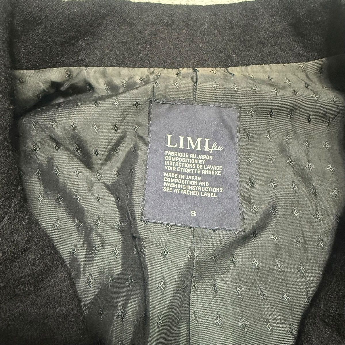 Limi Feu Limi Feu Wool Coat Jacket Size US S / EU 44-46 / 1 - 4 Thumbnail