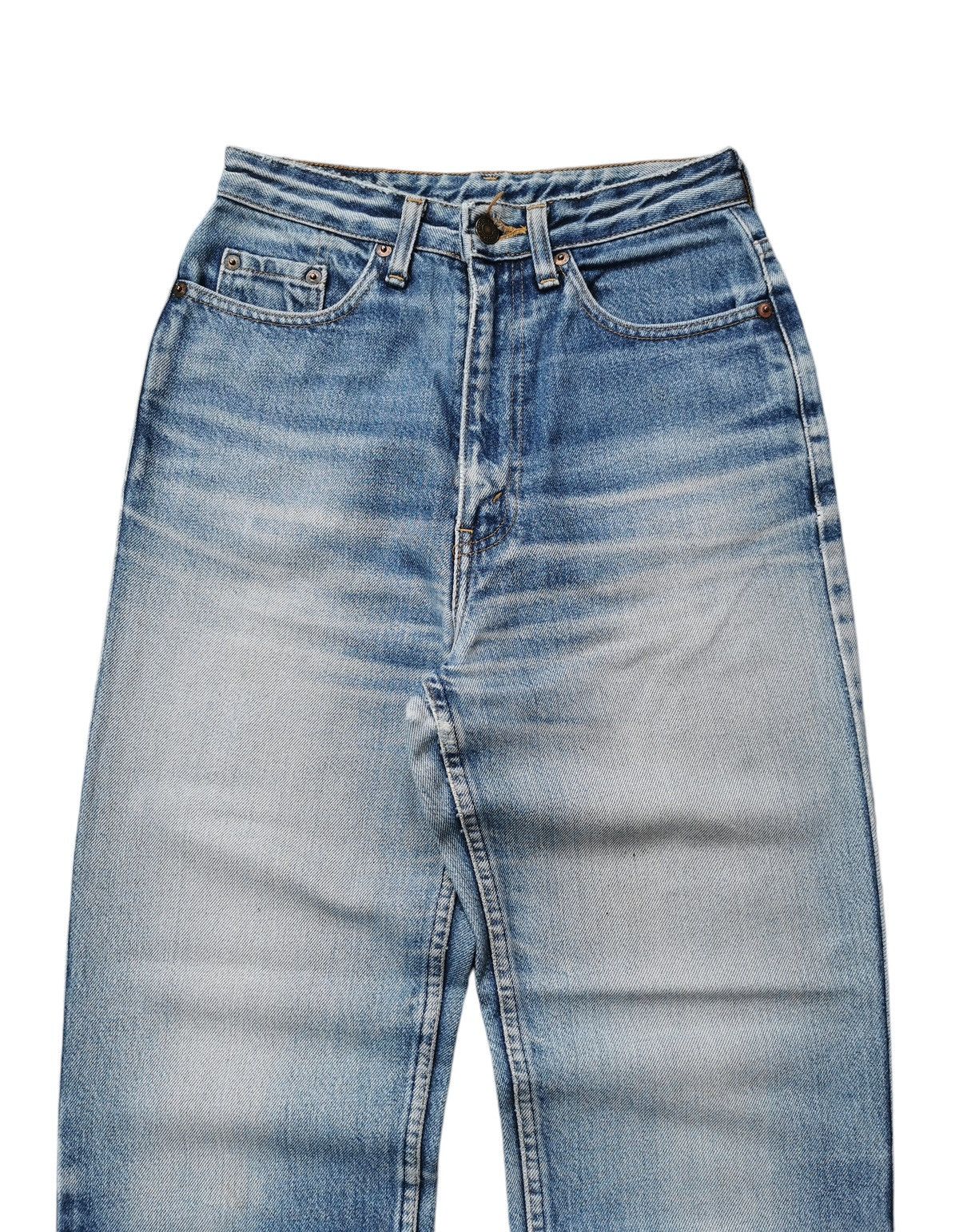 Levi's Vintage Levis Jeans 515 Distressed Faded Blue Denim Size 25" / US 0 / IT 36 - 6 Thumbnail