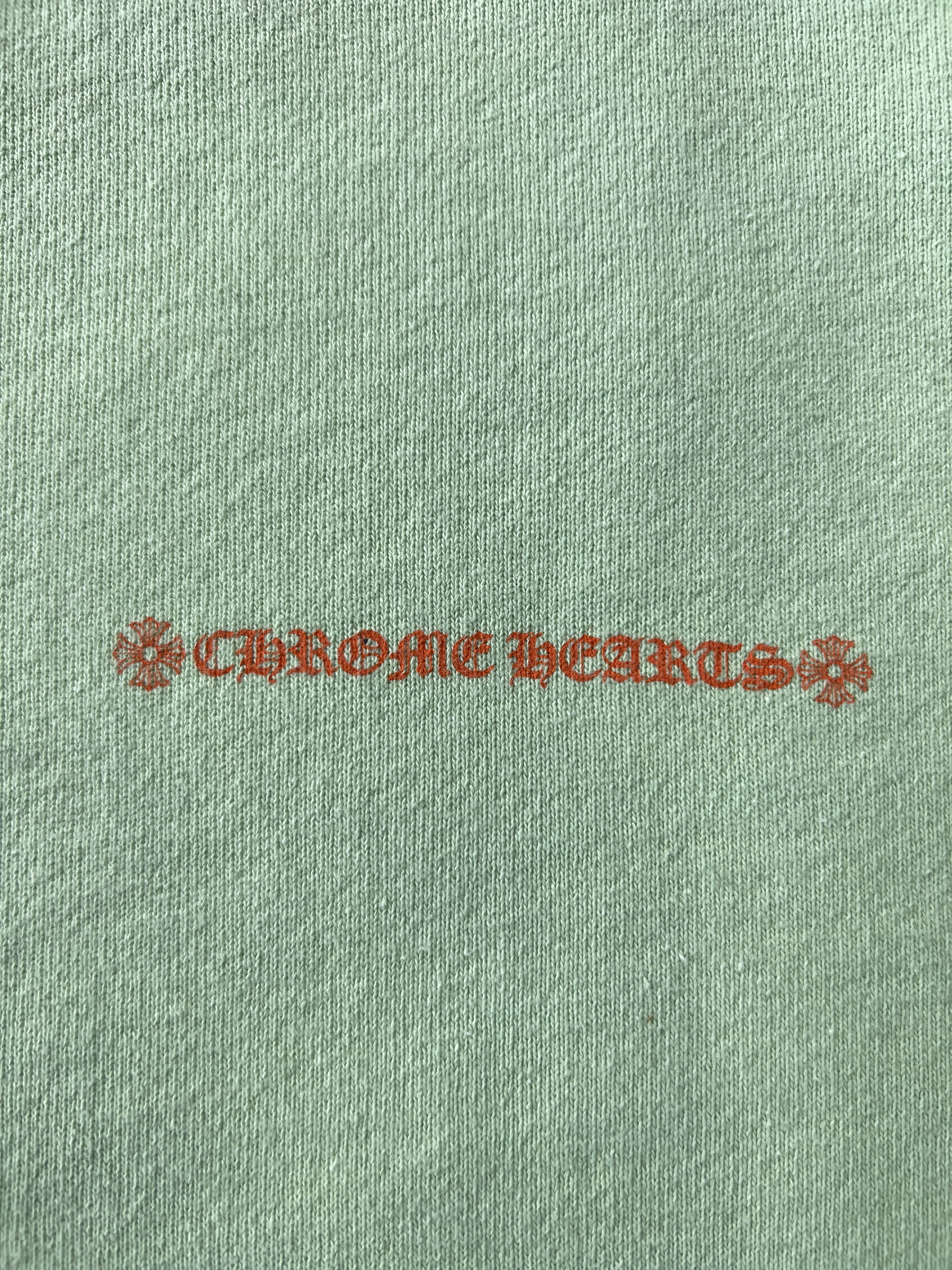 Chrome Hearts Chrome Hearts Matty Boy Mint Green Graphic Sweatshirt Size US M / EU 48-50 / 2 - 4 Thumbnail