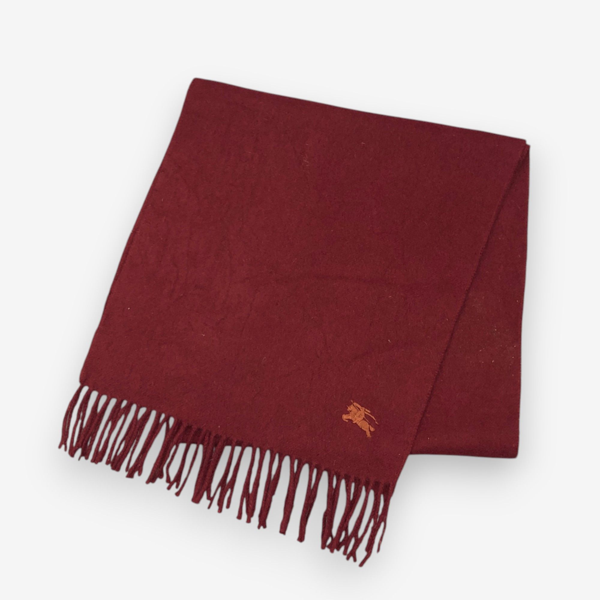 Burberry Vintage Burberry Scarf Muffler Wool Cashmere Scarves Size ONE SIZE - 3 Thumbnail