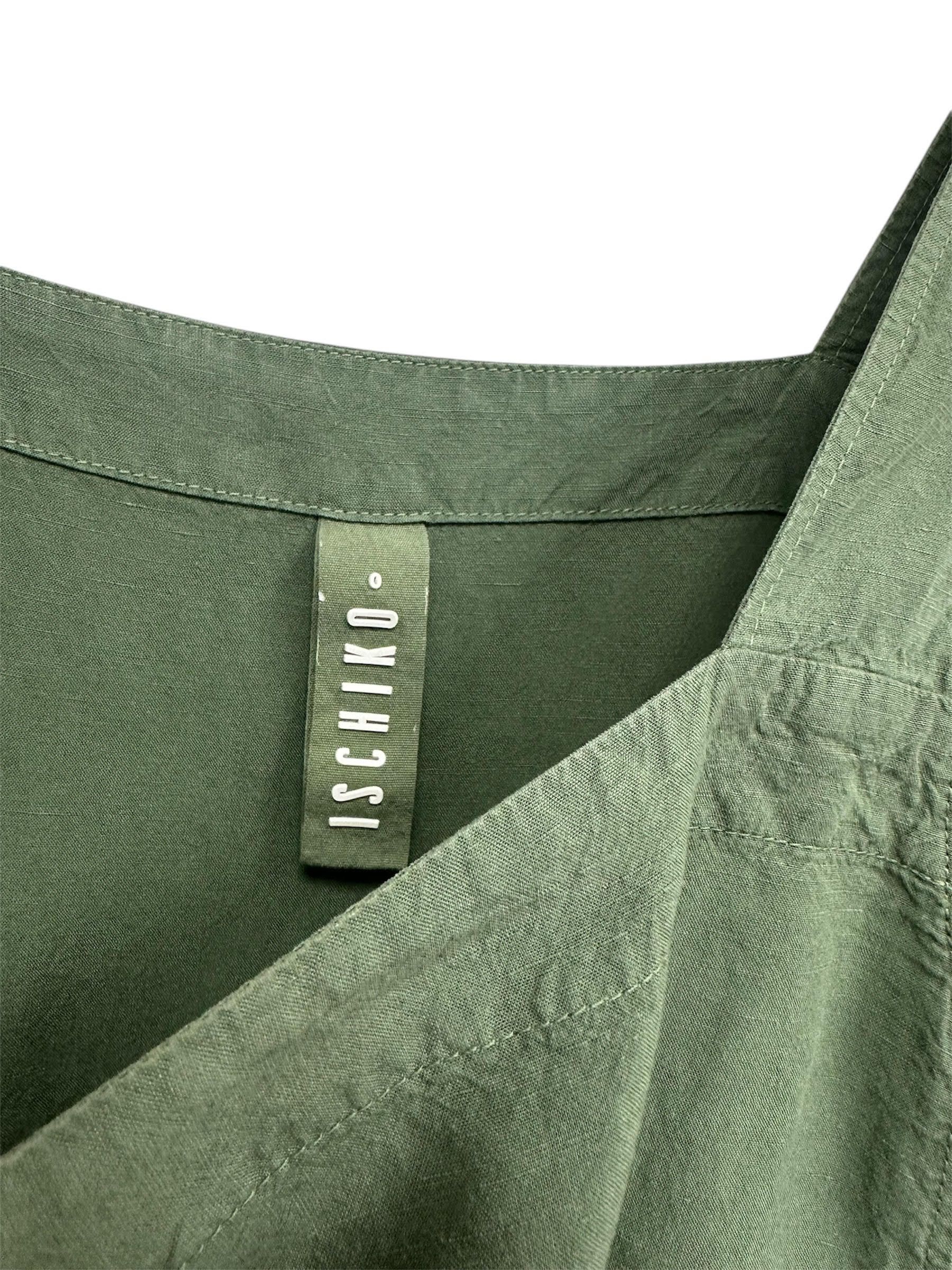 OSKA Linen Pinafore Dress Size XS / US 0-2 / IT 36-38 - 4 Thumbnail