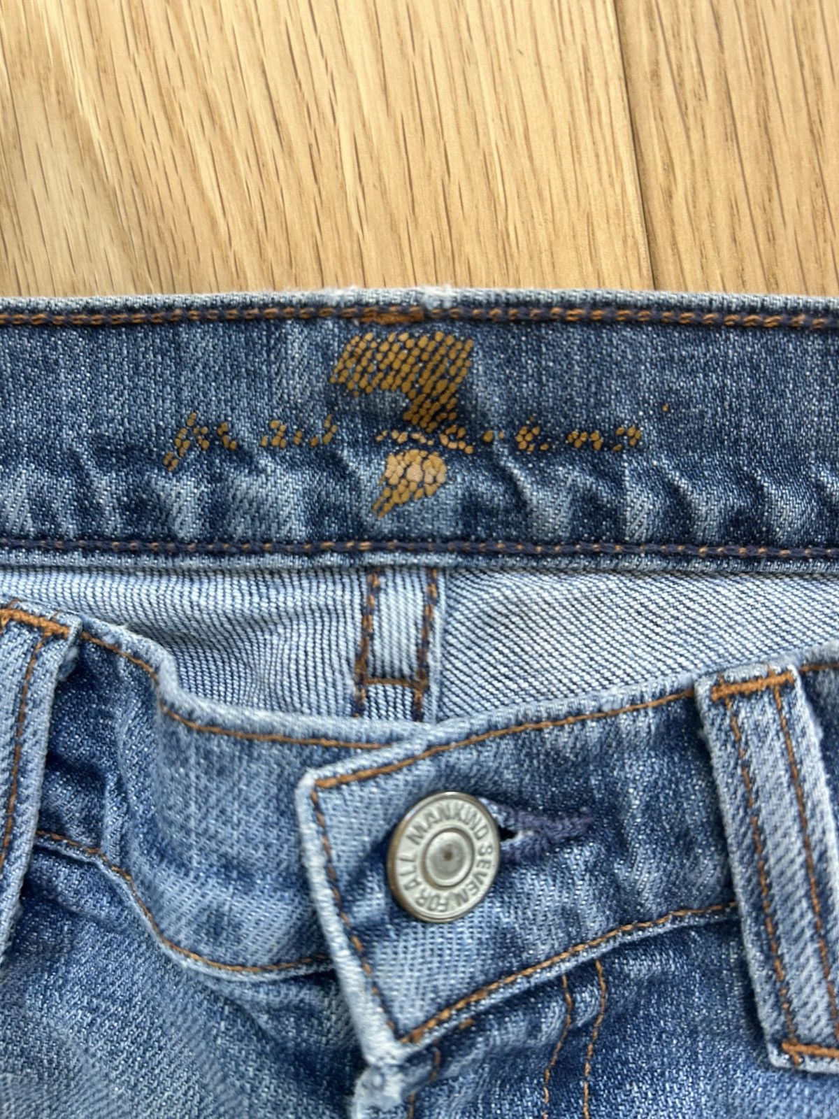7 For All Mankind × Japanese Brand 7 for all mankind flared jeans Size US 28 / EU 44 - 3 Thumbnail