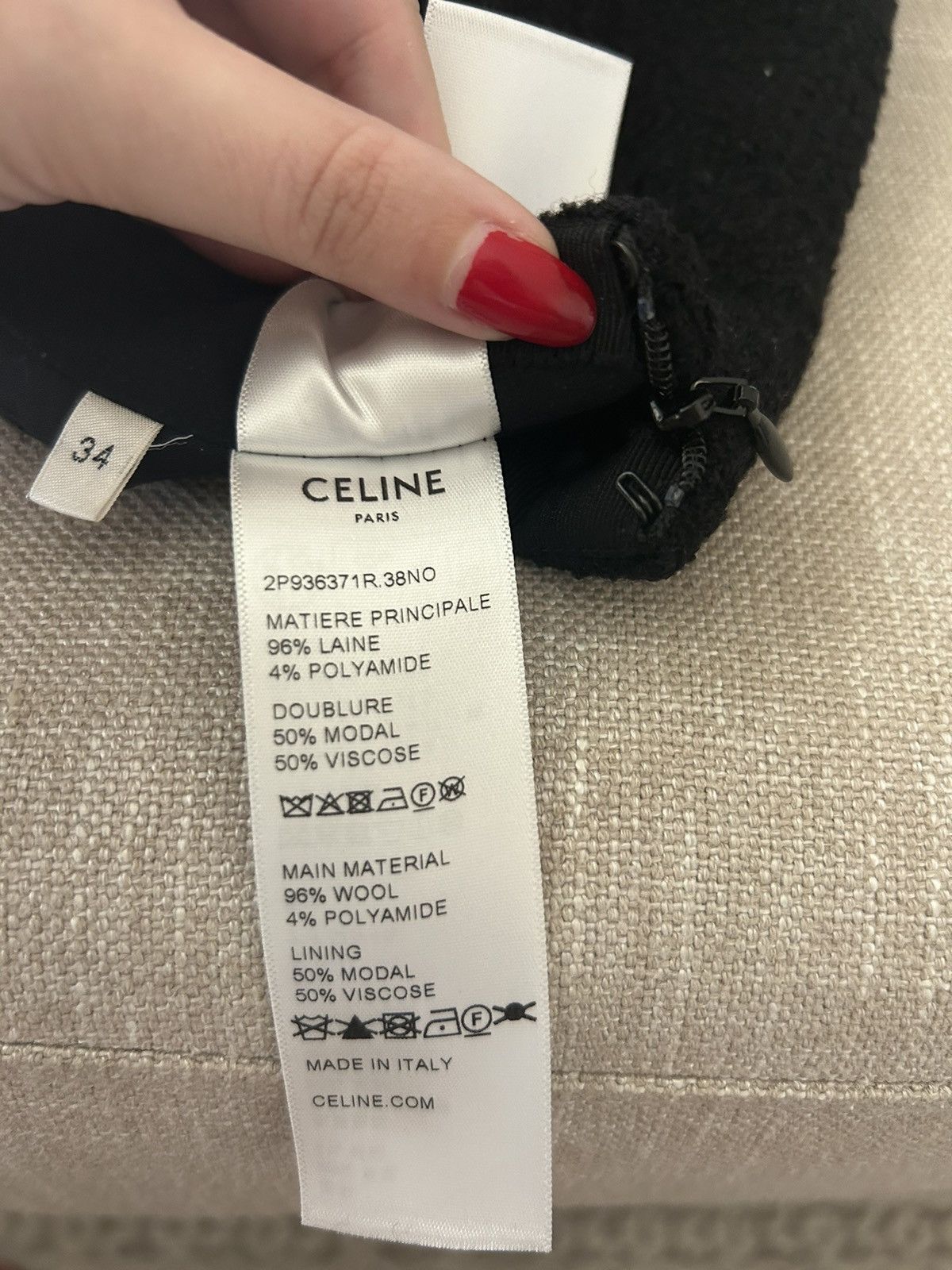 Celine Celine Tweed Hot Pants Mini Shorts Size 25" / US 0 / IT 36 - 6 Thumbnail