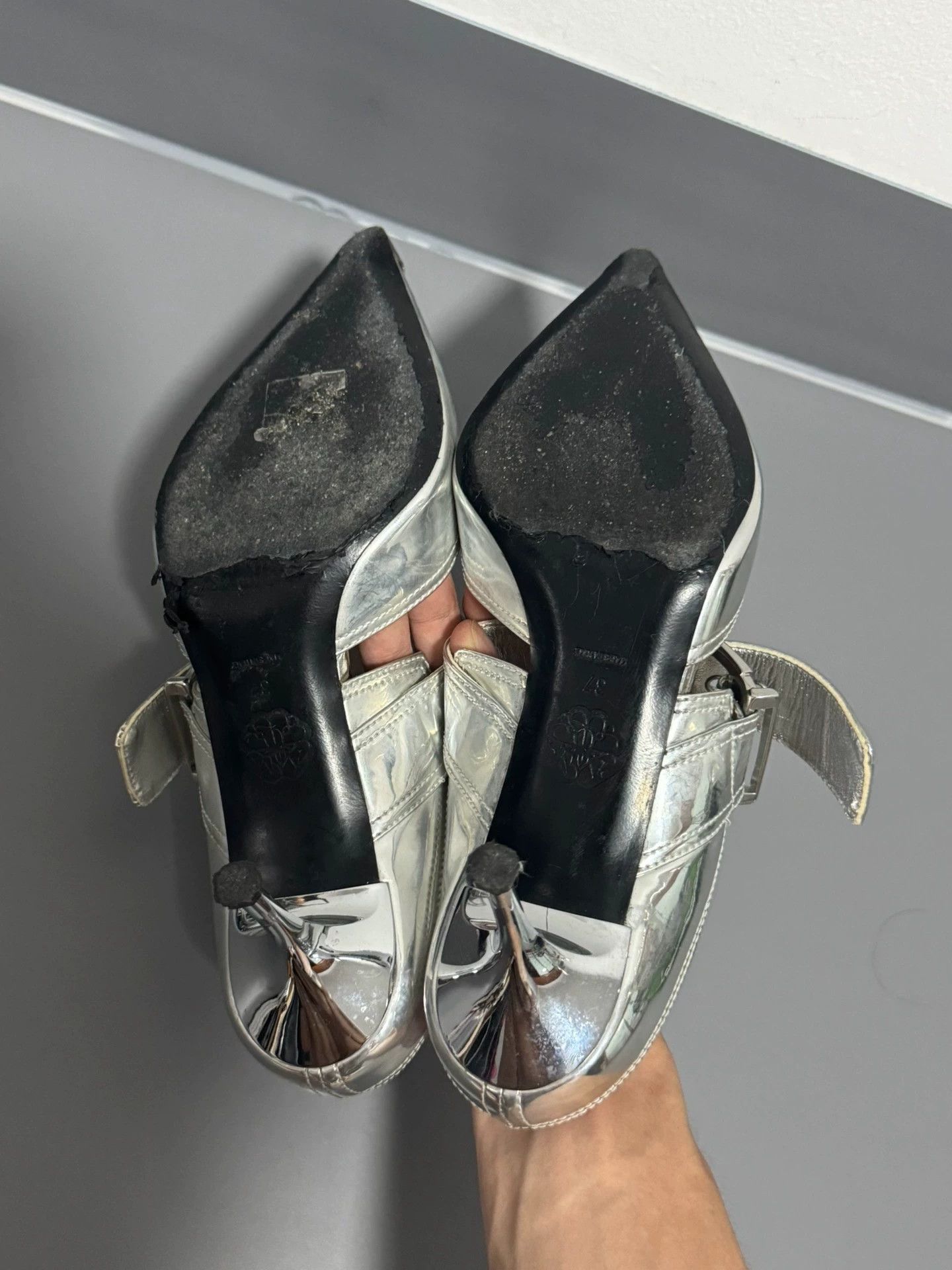 Alexander McQueen Alexander Mcqueen Toe Cap Heels 37 Size US 6.5 / IT 36.5 - 4 Thumbnail