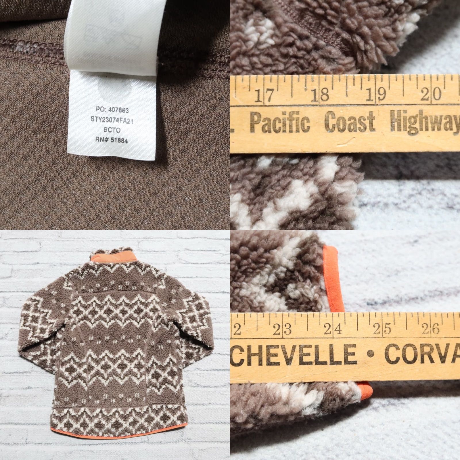 Patagonia Patagonia Jacket Womens S Brown Retro-X Pile Fleece Vintage Shirt Men’s? Size S / US 4 / IT 40 - 8 Thumbnail