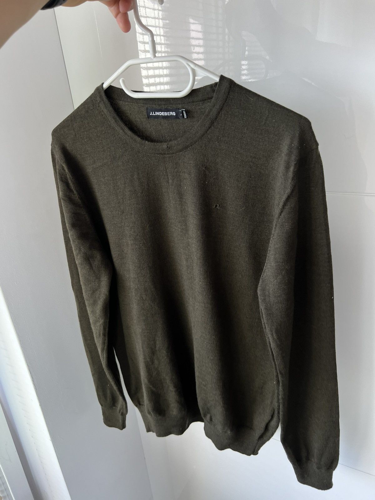 J.Lindeberg ‼️ J.Lindeberg 100% Merino Nyle Zip Cardigan‼️ Size US L / EU 52-54 / 3 - 1 Thumbnail