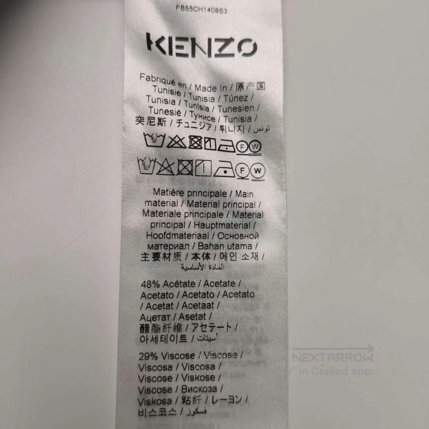 Kenzo Kenzo Cotton Printed Short-Sleeve Collared Shirt. Size US L / EU 52-54 / 3 - 7 Thumbnail
