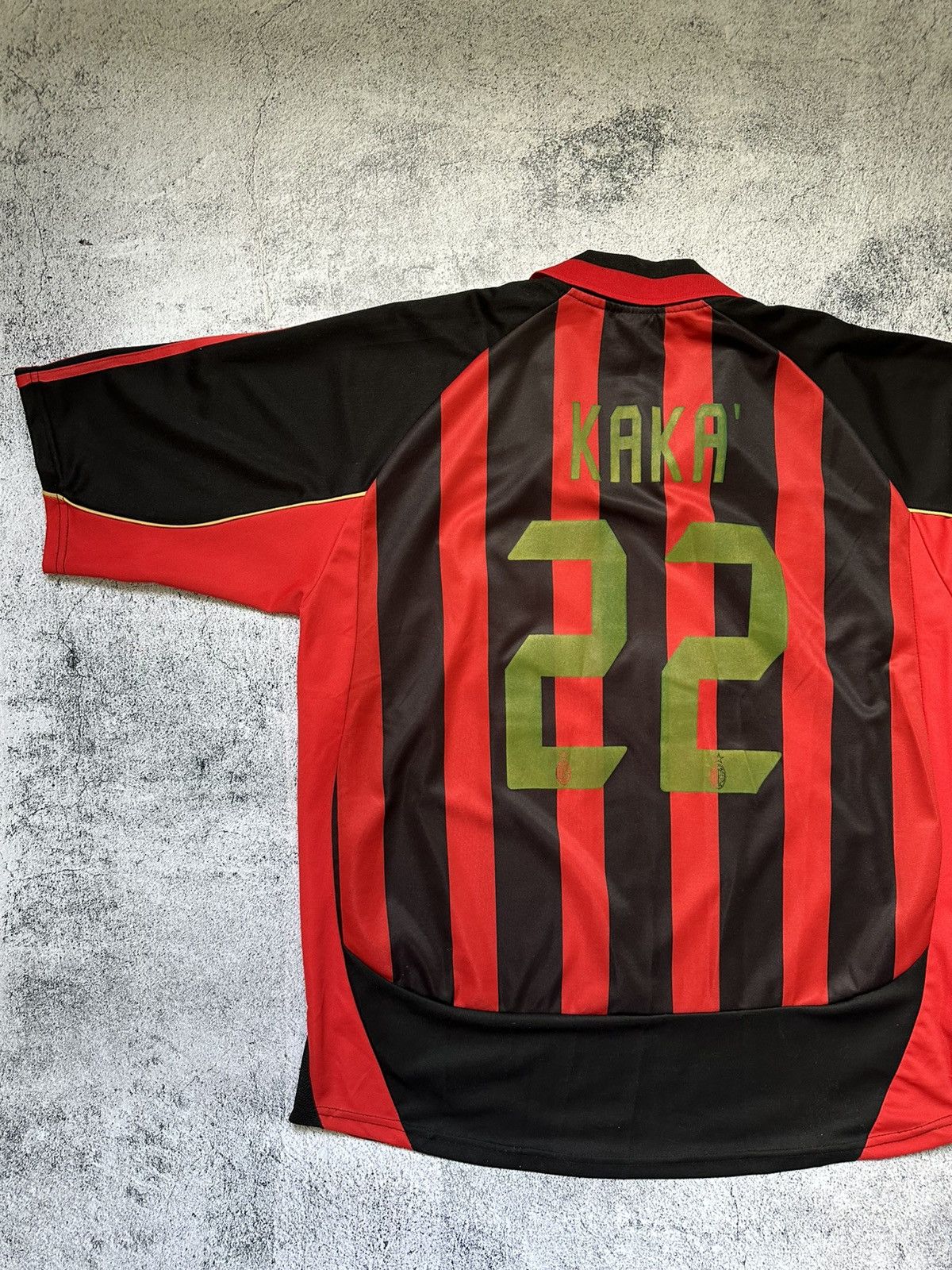 Other Vintage Kaka Milan Style Jersey Soccer Sportswear Size US XL / EU 56 / 4 - 10 Thumbnail