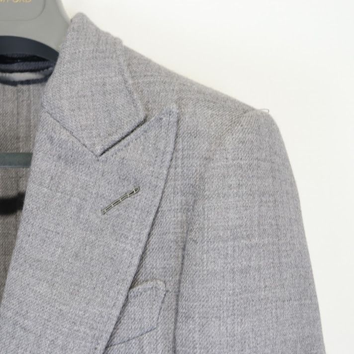 Tom Ford o1rshd1 Jacket Blazer in Grey Size US M / EU 48-50 / 2 - 4 Thumbnail