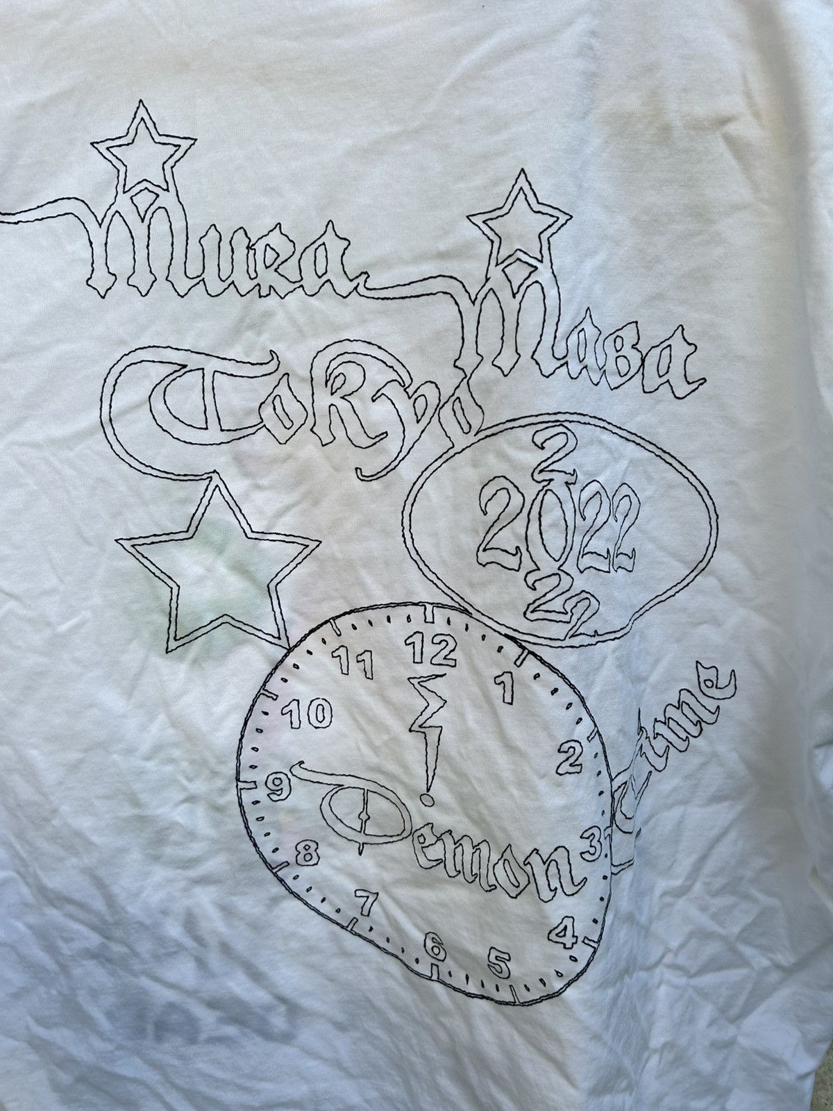 Brain Dead Brain Dead Mura Masa Tokyo White T-shirt Size US M / EU 48-50 / 2 - 5 Thumbnail