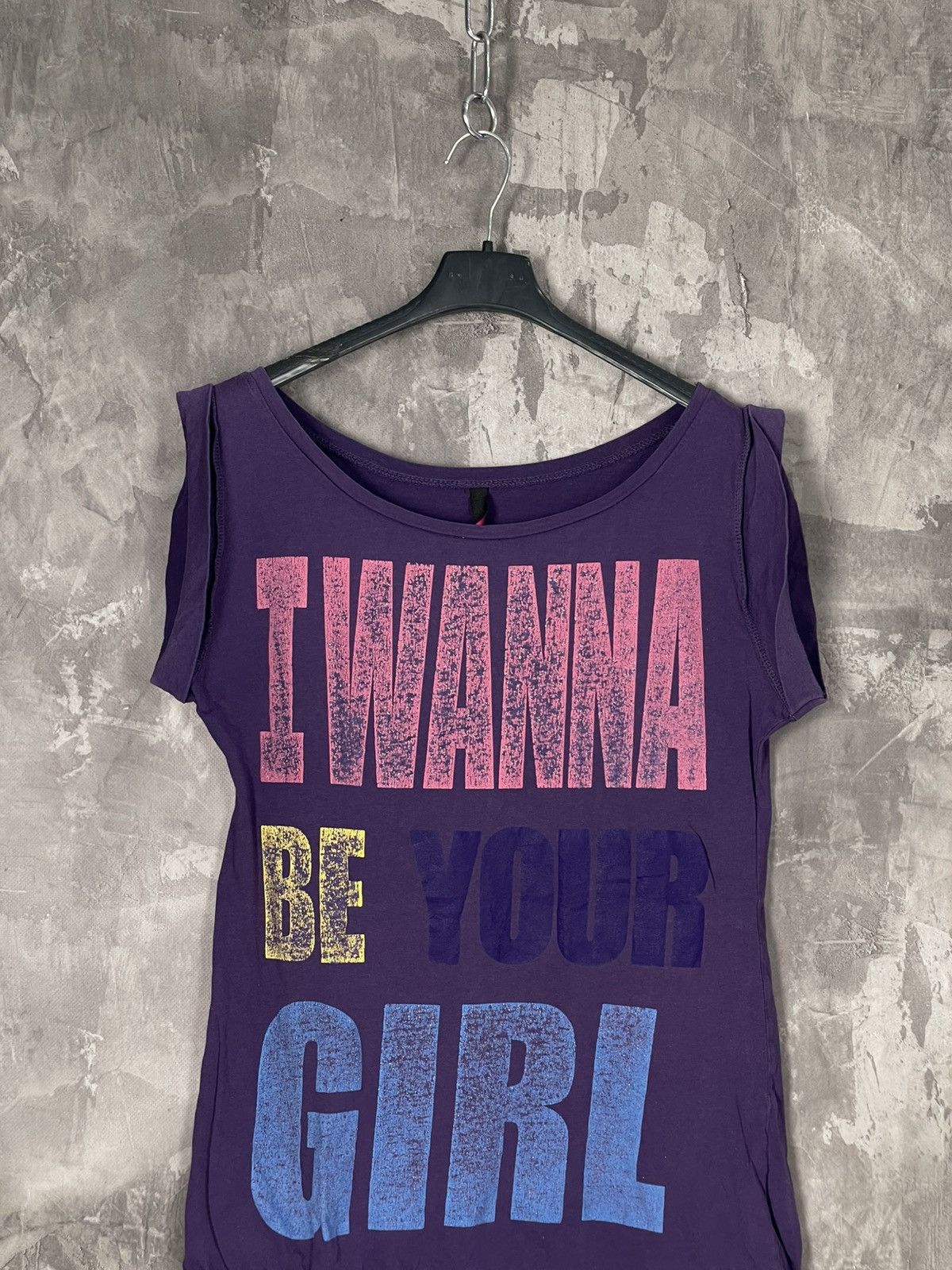 Hysteric Glamour × Japanese Brand Y2K Vintage Distressed Glamour Unique Sexy Top T shirt Size L / US 10 / IT 46 - 2 Thumbnail