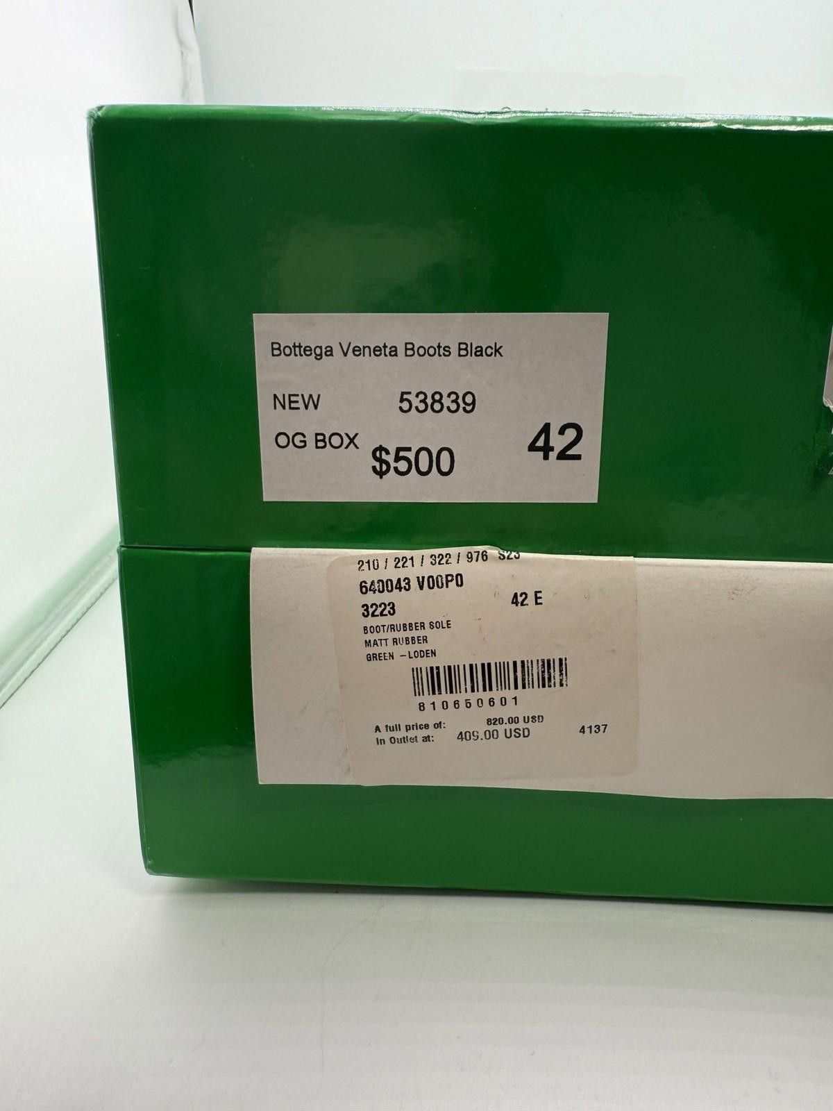 Bottega Veneta Bottega Veneta Boots Black 42 New with Box Size US 9 / EU 42 - 9 Thumbnail
