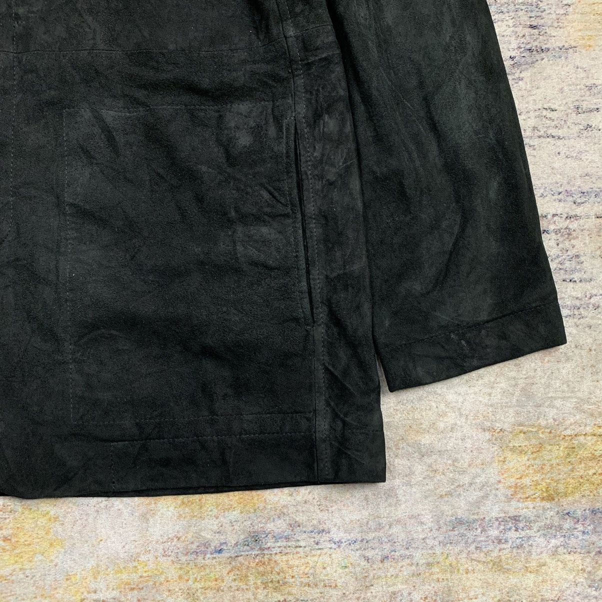Issey Miyake × Japanese Brand Issey miyake men ss 2002 suede leather jacket Size US M / EU 48-50 / 2 - 4 Thumbnail