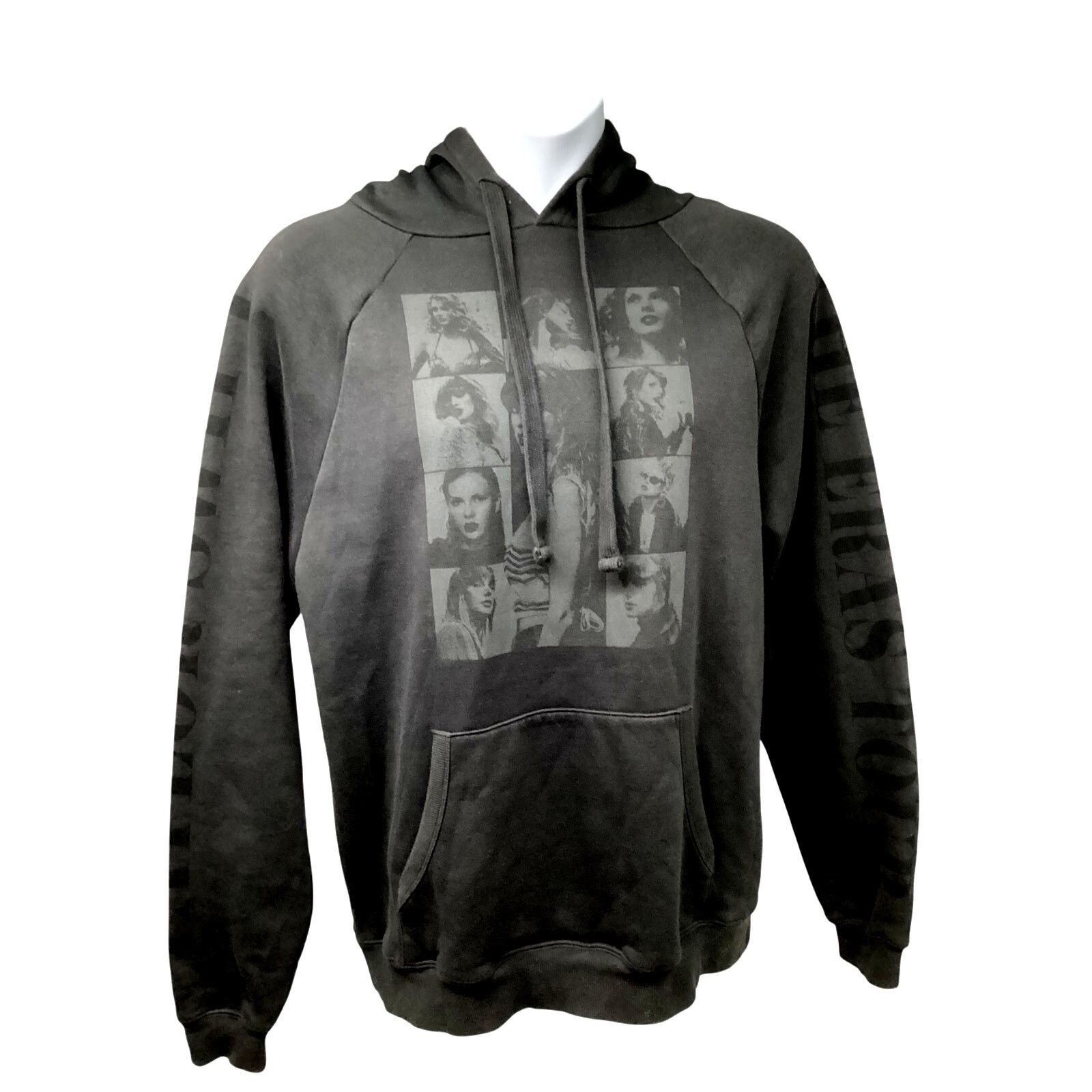 Band Tees Taylor Swift Eras Tour Music Gray Graphic Pullover Hoodie M Size M / US 6-8 / IT 42-44 - 1 Thumbnail