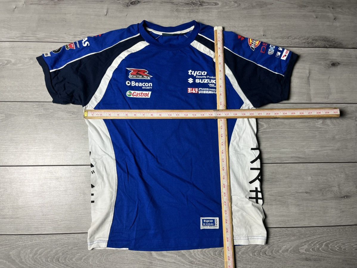 Band Tees VINTAGE 90s SUZUKI TEAM TYCO RACING TEE T-SHIRT Size US L / EU 52-54 / 3 - 5 Thumbnail