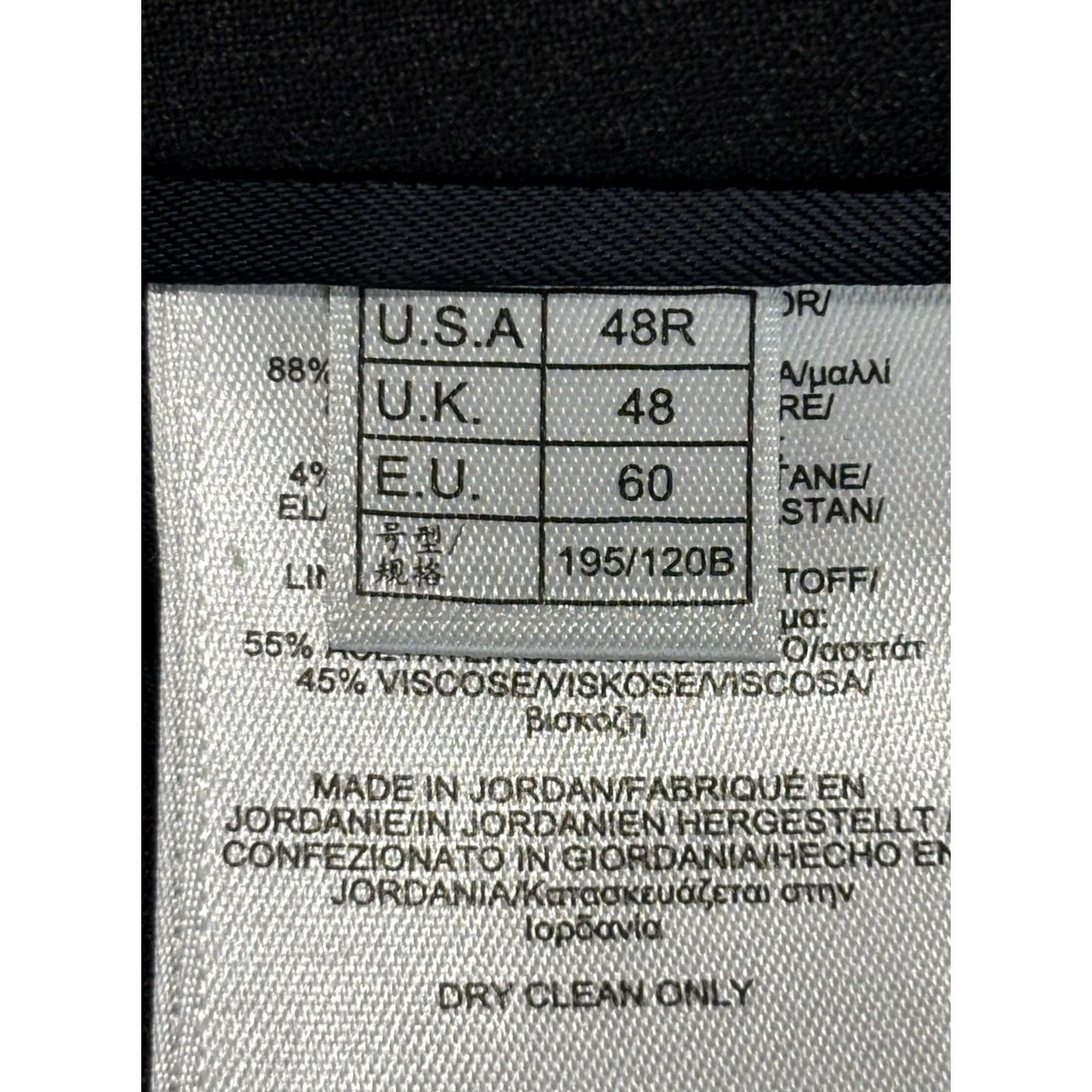 Brooks Brothers Brooks Brothers Explorer Madison Fit Blazer 48R Grey Blue Wool Jacket Luxury Mens Blazer Madison Fit 48 Grey Blue Wool Classic Size 48R - 6 Thumbnail
