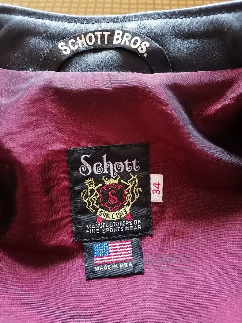 Schott Schott Cowhide coat Size US S / EU 44-46 / 1 - 4 Thumbnail