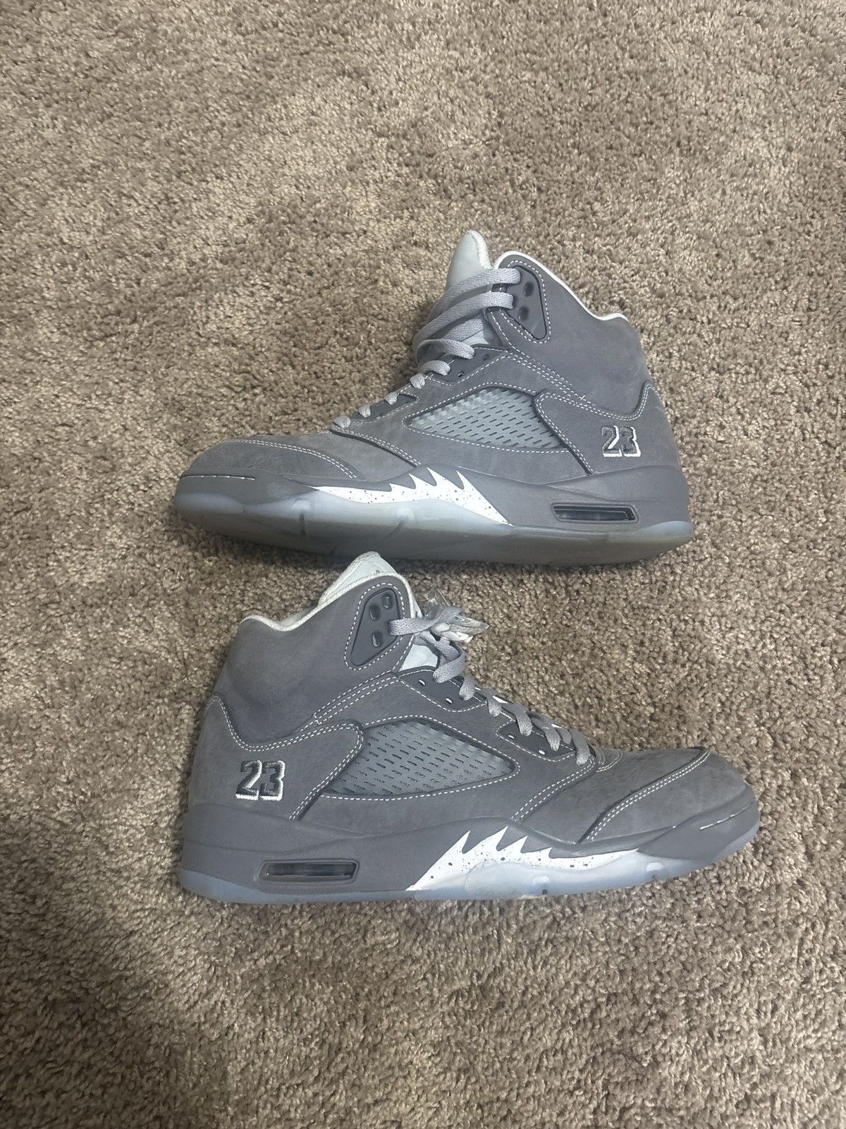 Jordan Brand Jordan “Wolf Gray” 5’s Size US 10.5 / EU 43-44 - 3 Thumbnail