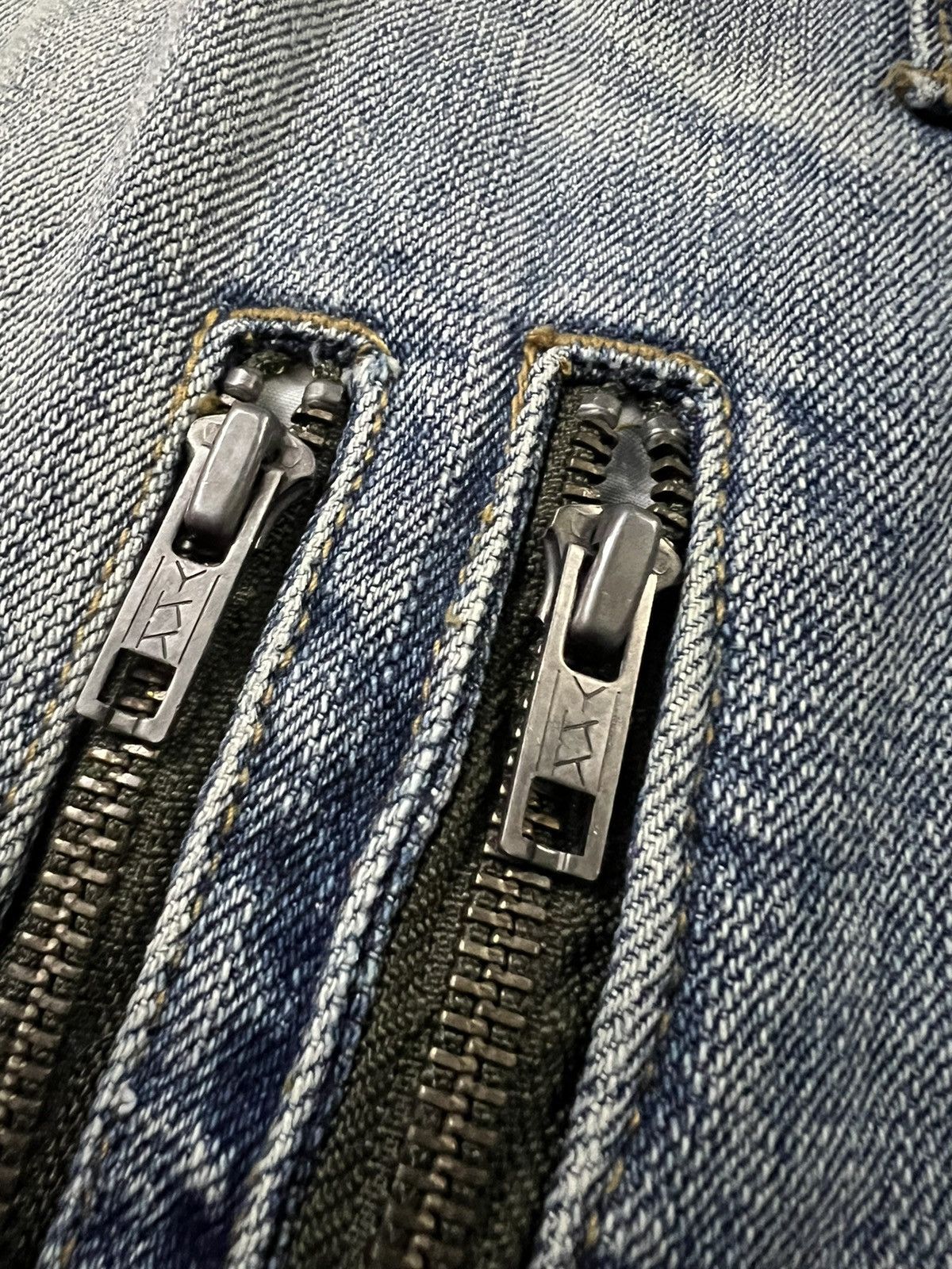 If Six Was Nine × Japanese Brand × Seditionaries HUNDREDCLUB SEARCH AND DESTROY ANARCHY DISTRESSED JEANS Size US 28 / EU 44 - 4 Thumbnail