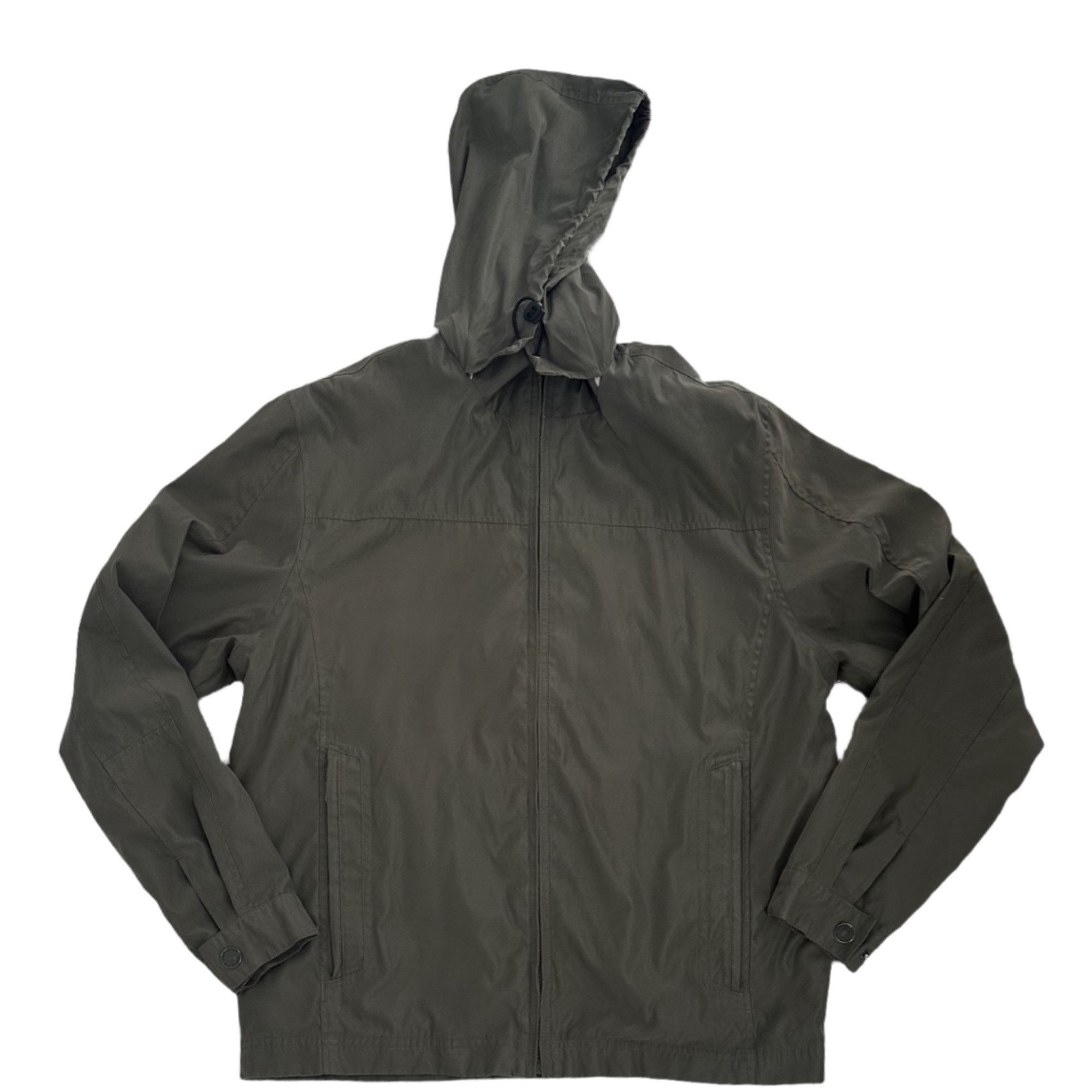 London Fog London Fog Men's Lightweight Rain Jacket Olive Green Size S Size US S / EU 44-46 / 1 - 5 Thumbnail
