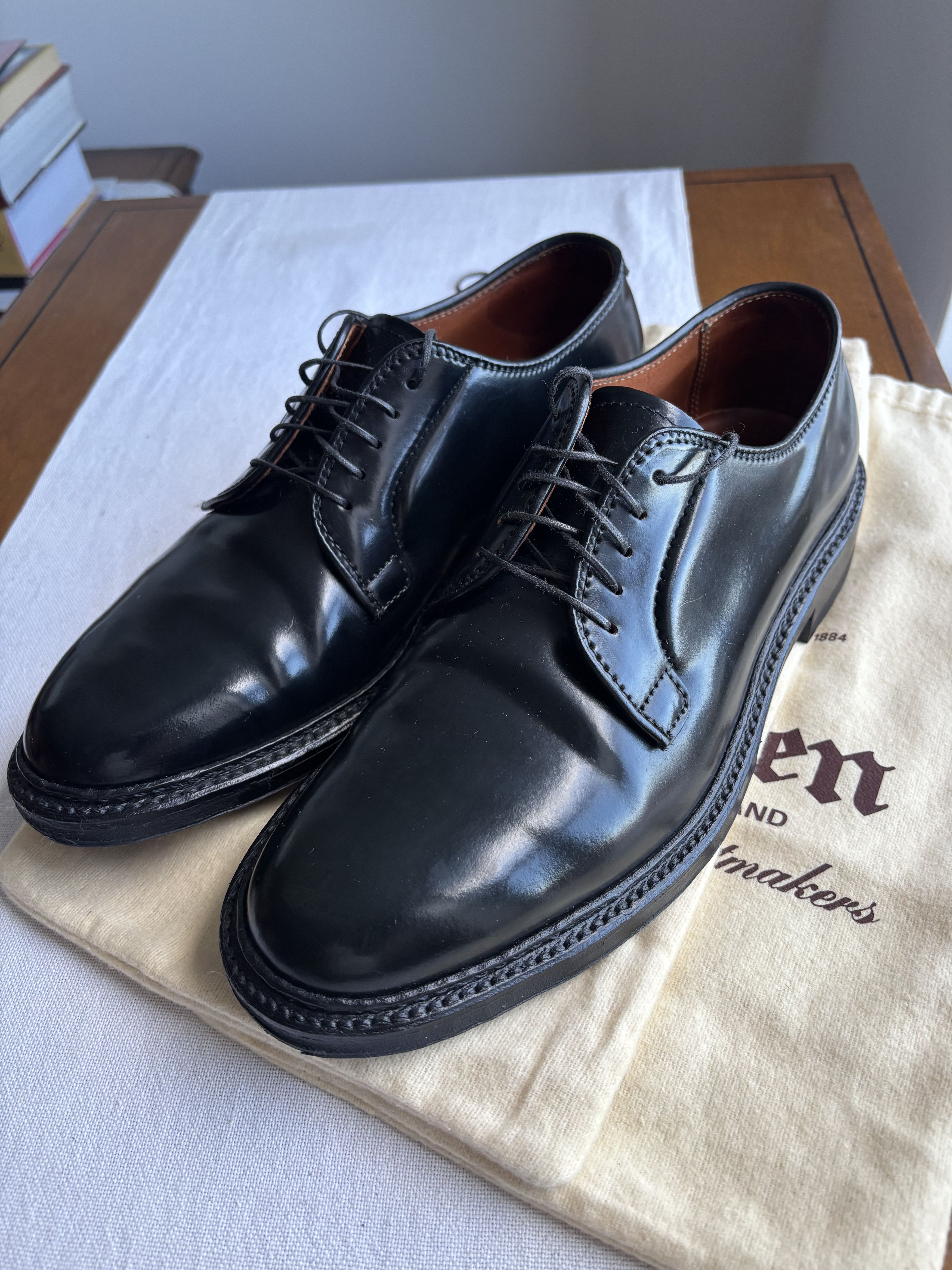 Alden Alden 9901C Black Shell PTB Size US 7.5 / EU 40-41 - 1 Thumbnail