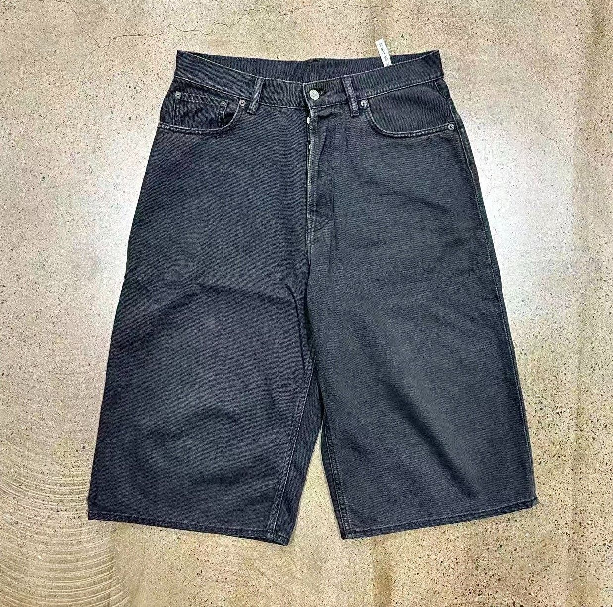 Acne Studios Acne Studios Baggy Wide-Leg Capri Jeans Size US 32 / EU 48 - 1 Thumbnail