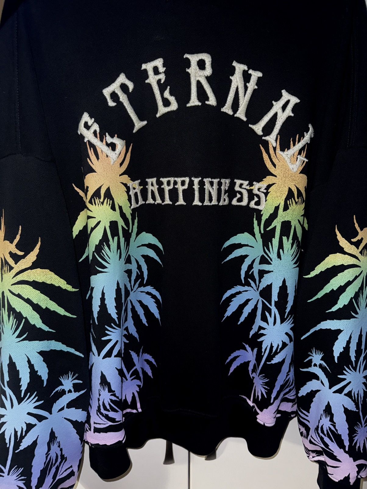 Amiri AMIRI “ETERNAL HAPPINESS” HOODIE Size US L / EU 52-54 / 3 - 6 Thumbnail